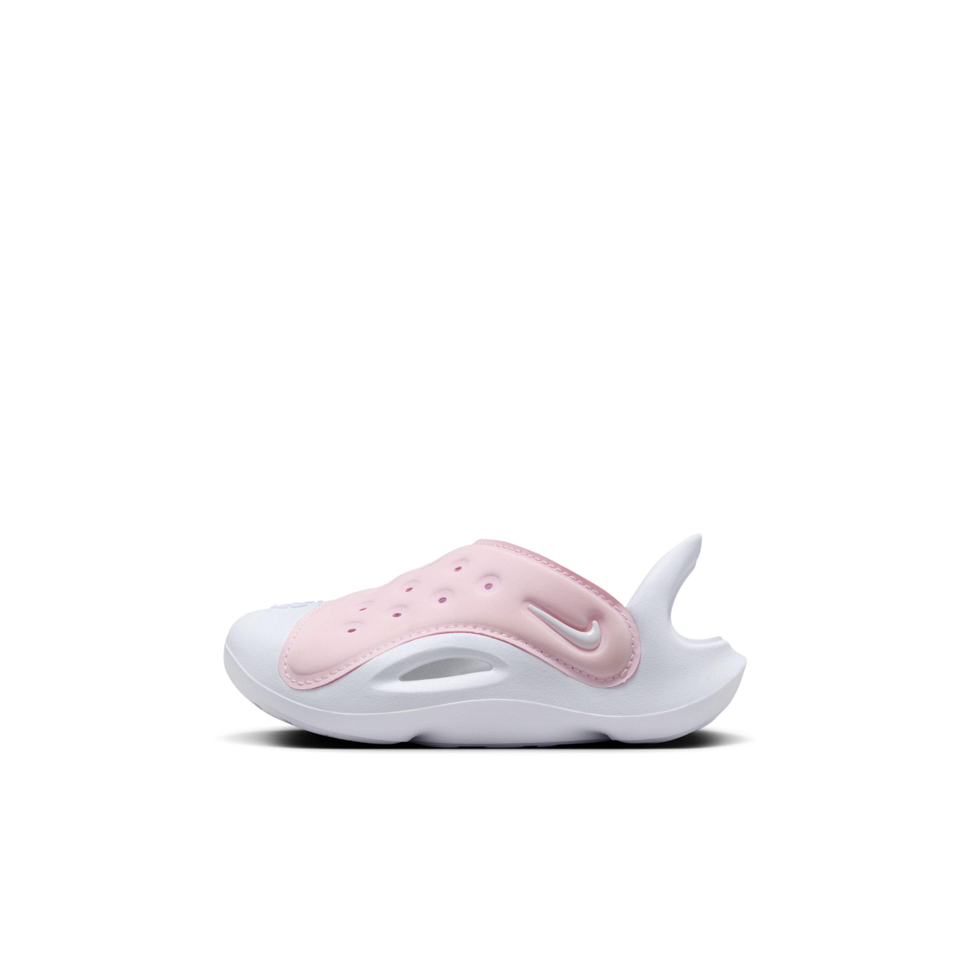 Nike Aqua Swoosh Infant Girls' "Pink Foam/White" Sandal