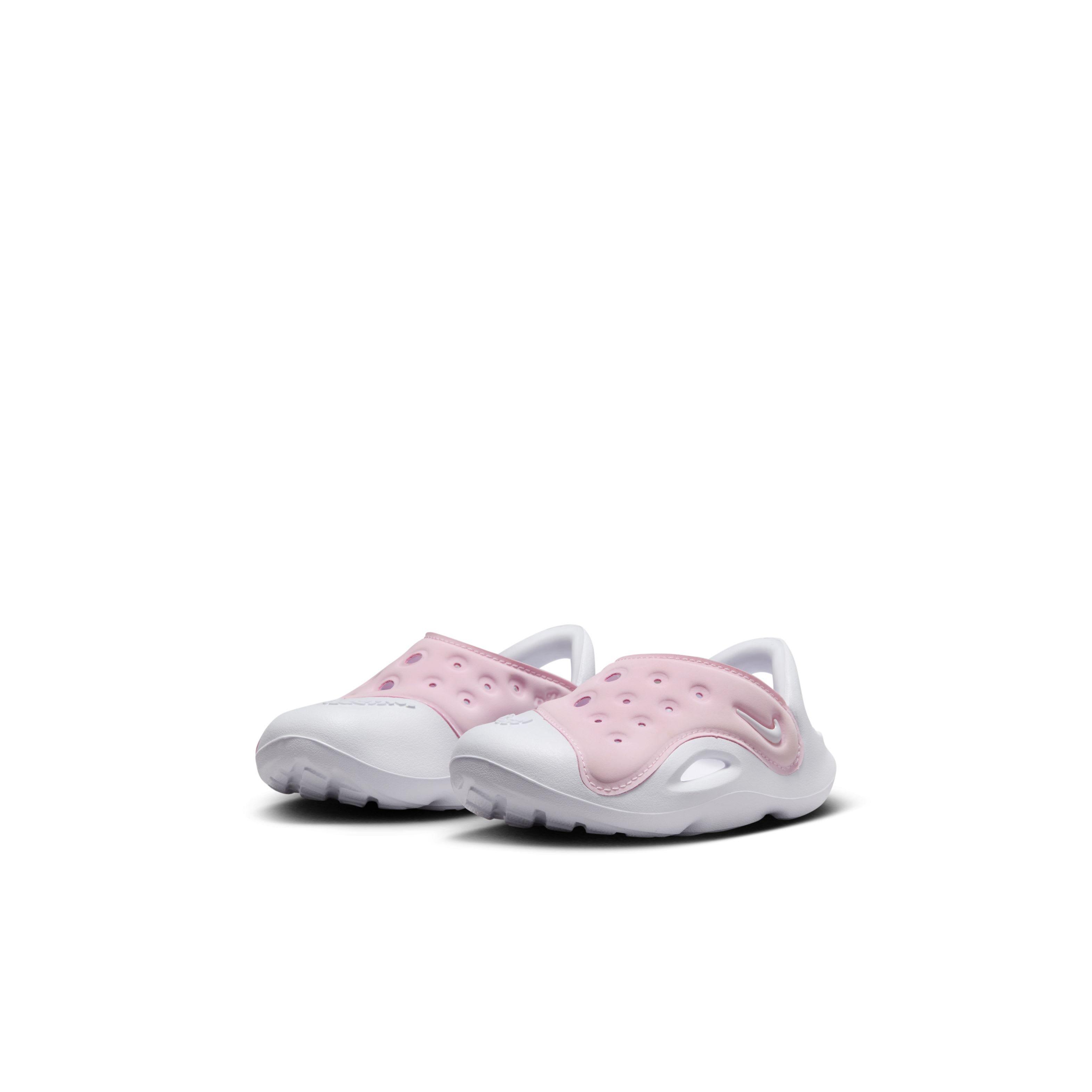 Nike Aqua Swoosh Infant Girls' "Pink Foam/White" Sandal