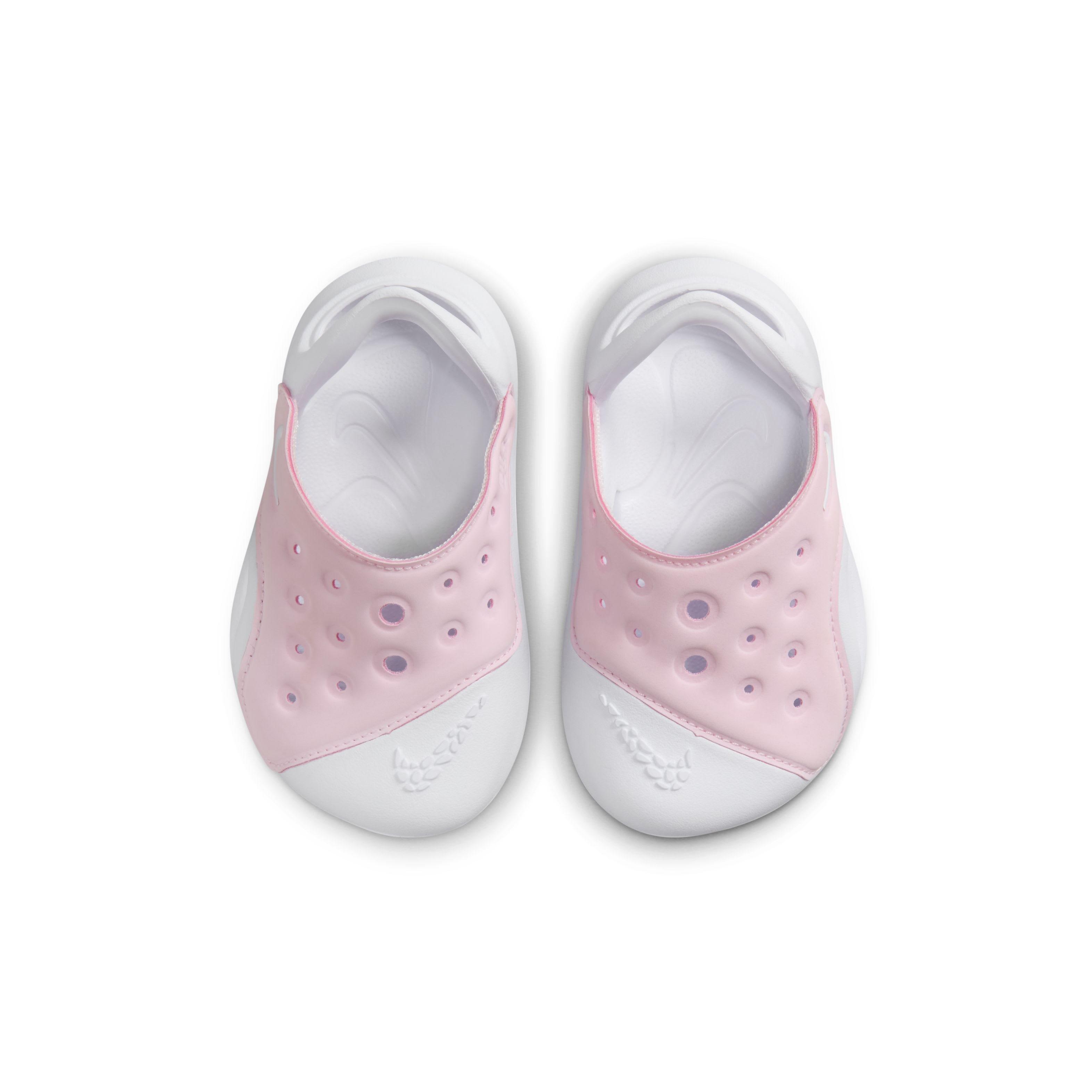 Nike Aqua Swoosh Infant Girls' "Pink Foam/White" Sandal