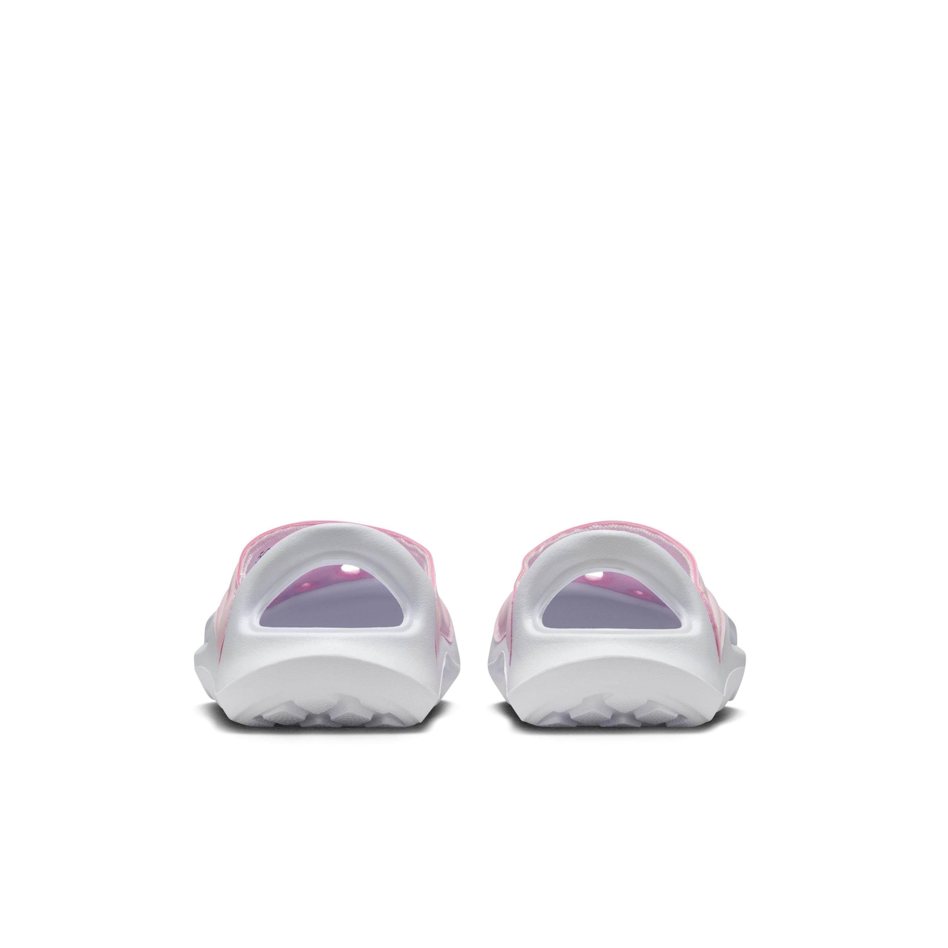 Nike Aqua Swoosh Infant Girls' "Pink Foam/White" Sandal