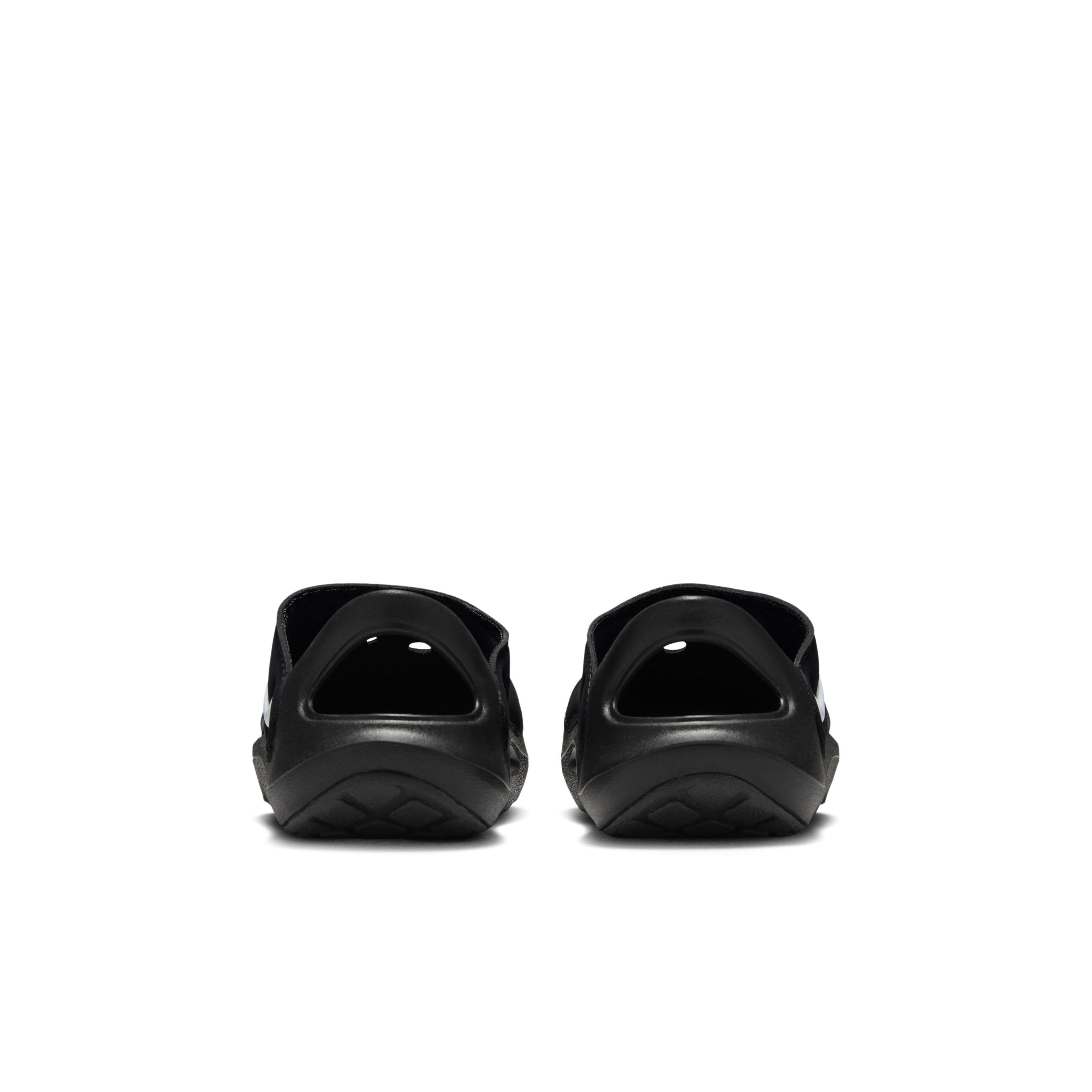 Nike Aqua Swoosh Preschool Boys' "Black/Anthracite/White" Sandal