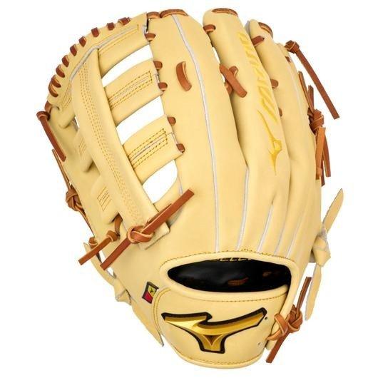 Mizuno GPS-70D Pro Select 12.75" Premium Outfielder Baseball Glove LHT - CAMEL Thumbnail View 1