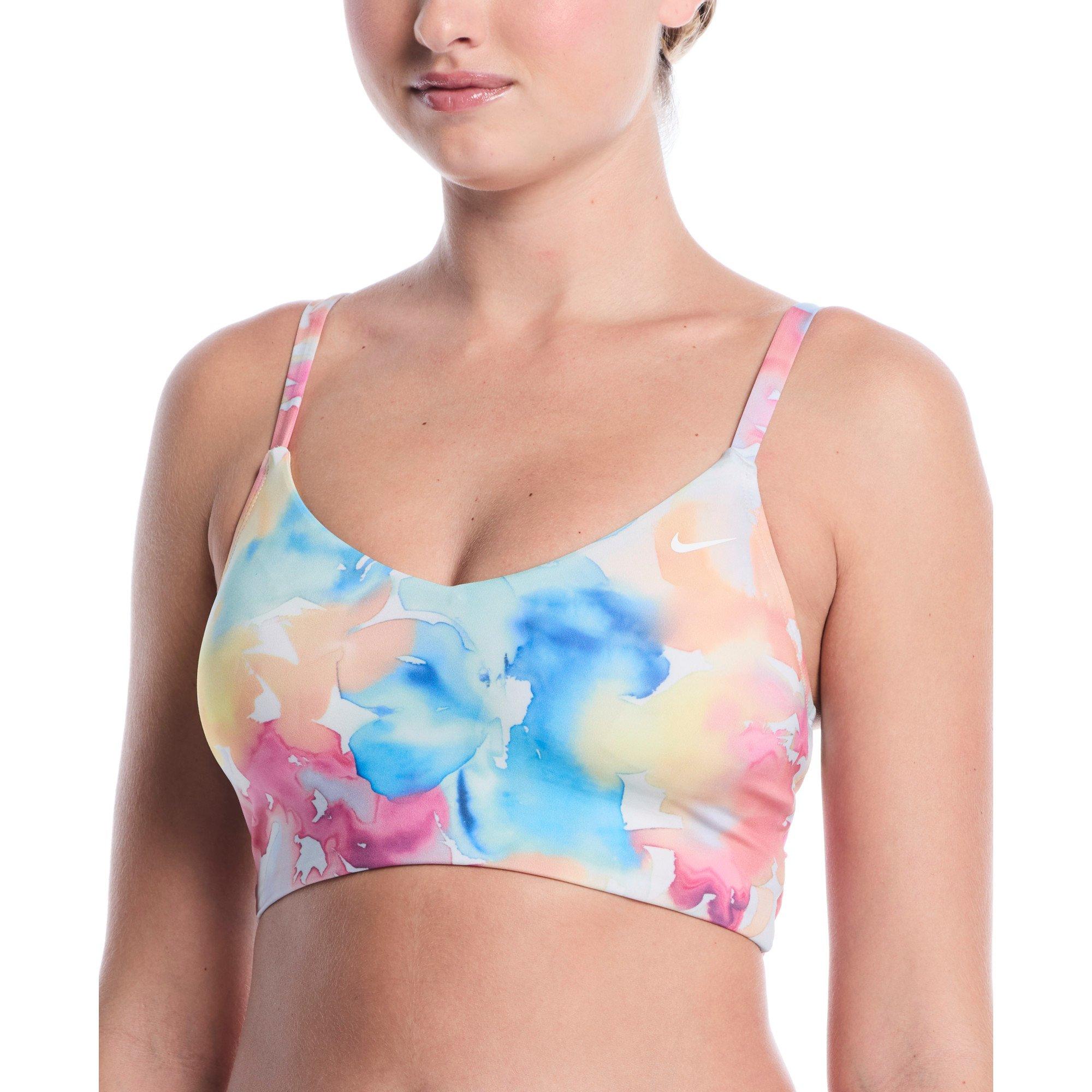 Nike Women's Swim V-Neck Midkini - Multi-Color - MULTI-COLOR Thumbnail View 1