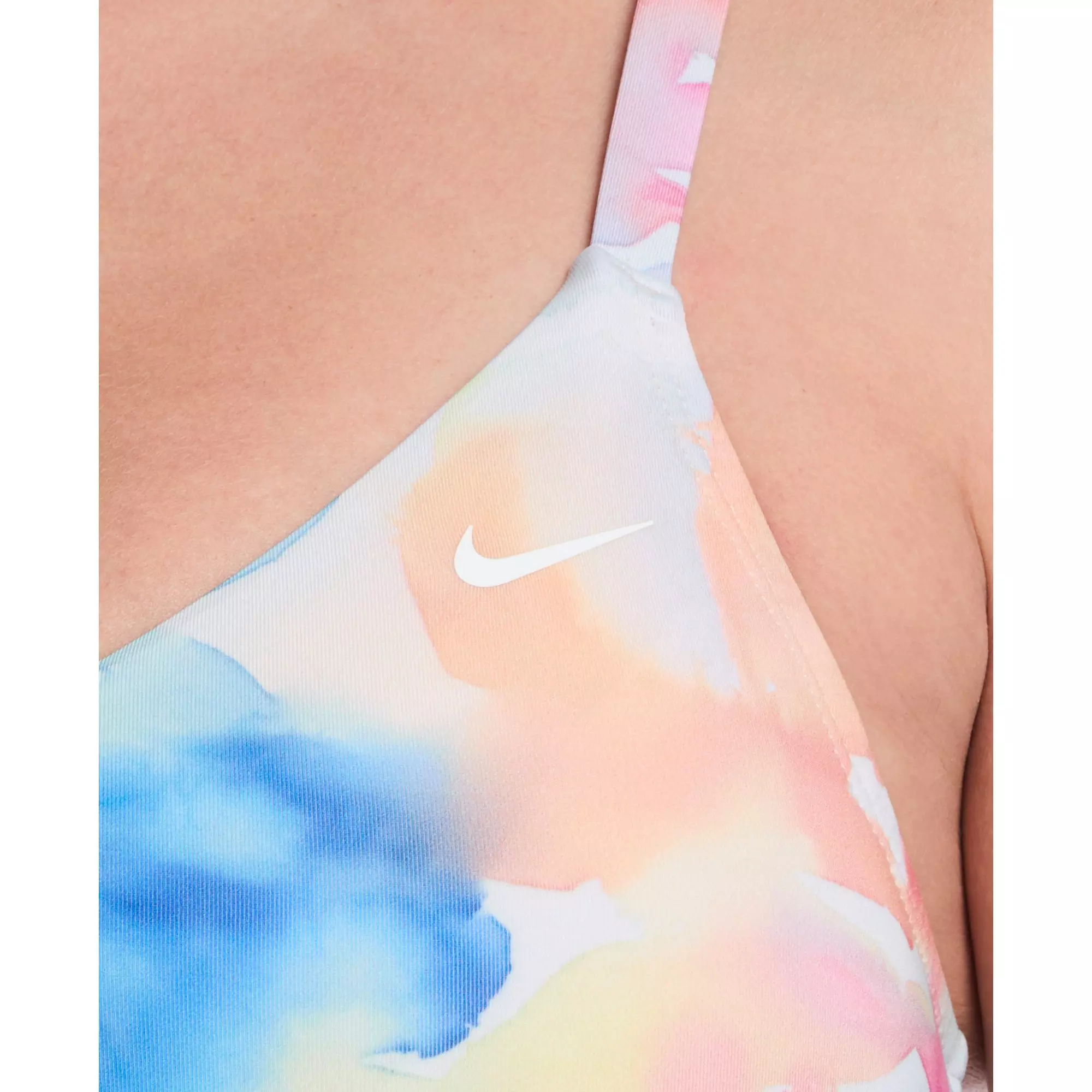 Nike Women's Swim V-Neck Midkini - Multi-Color - MULTI-COLOR