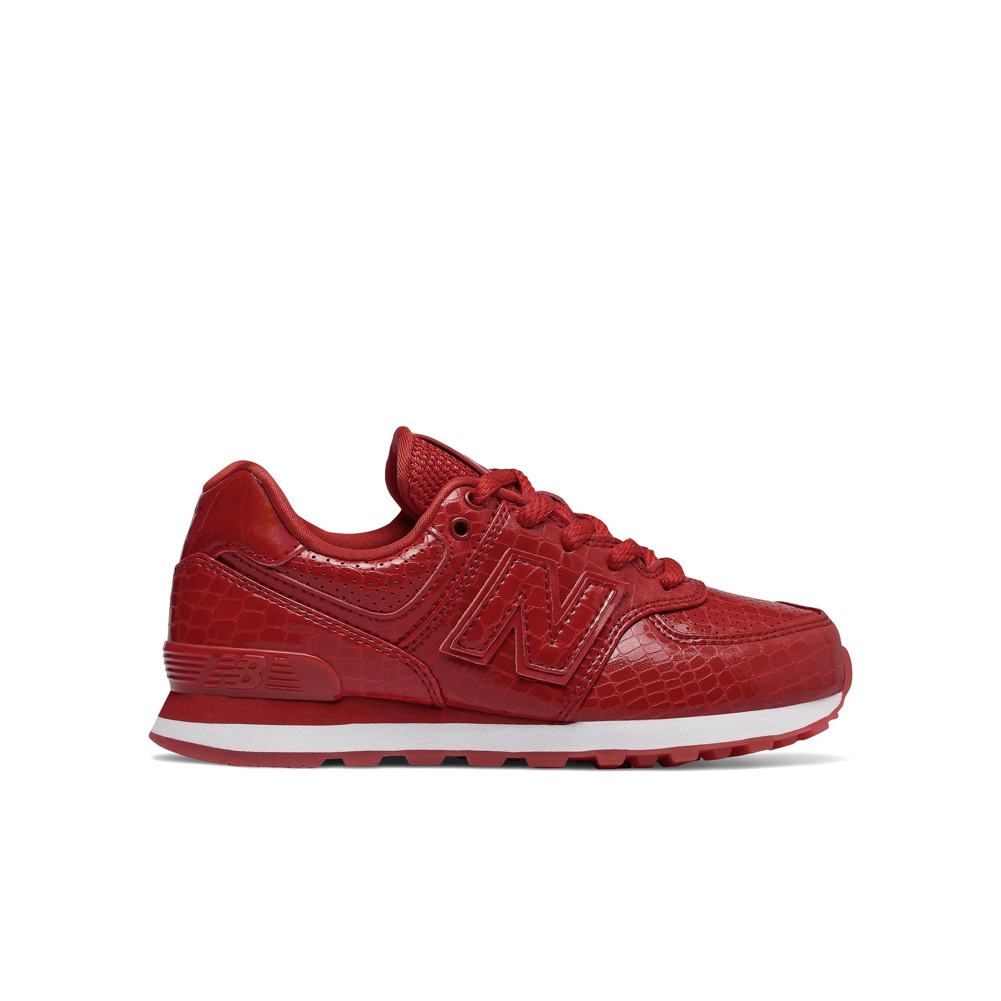 new balance 574 kids red