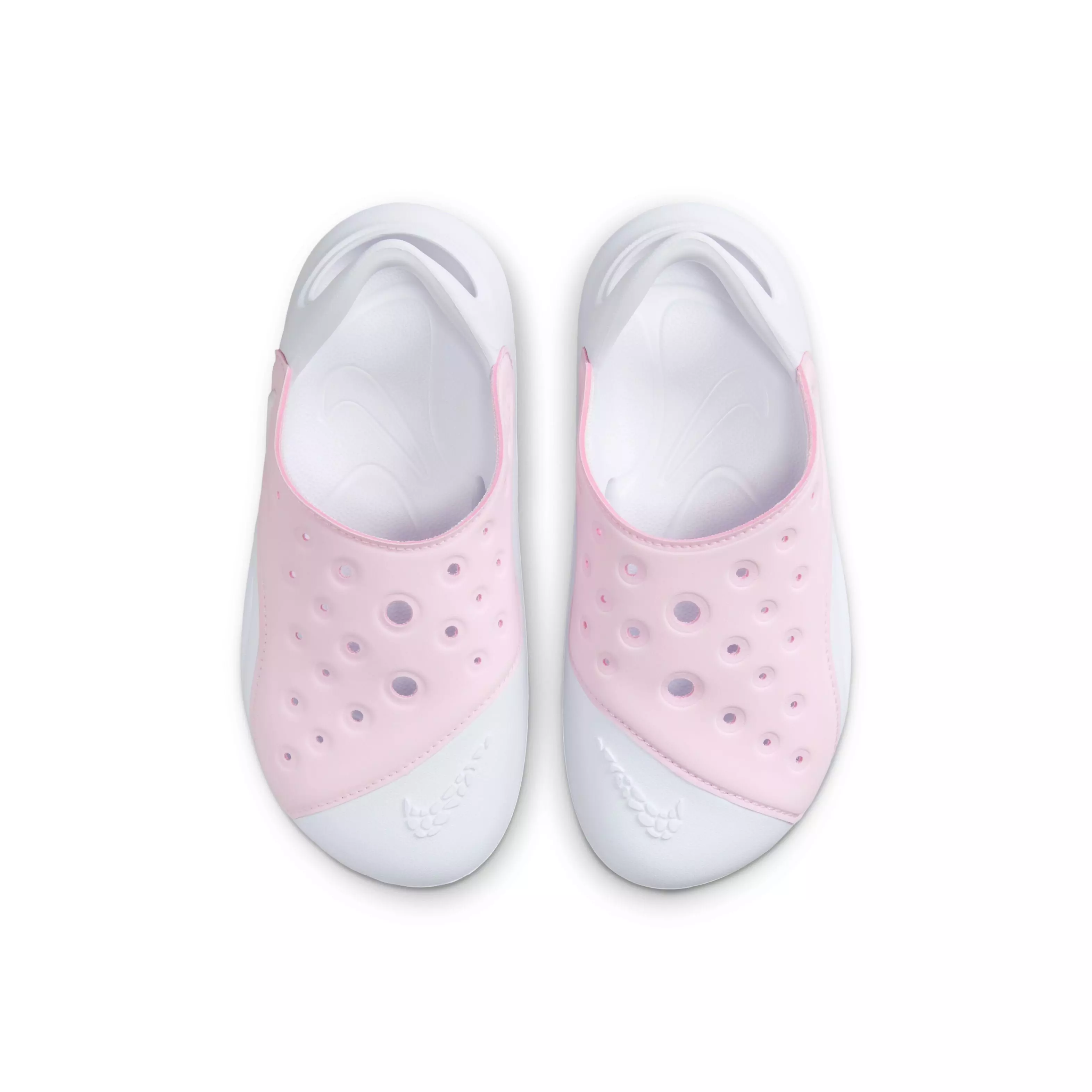 Nike Aqua Swoosh "Pink Foam/White" Preschool Girls' Sandal - PINK/WHITE