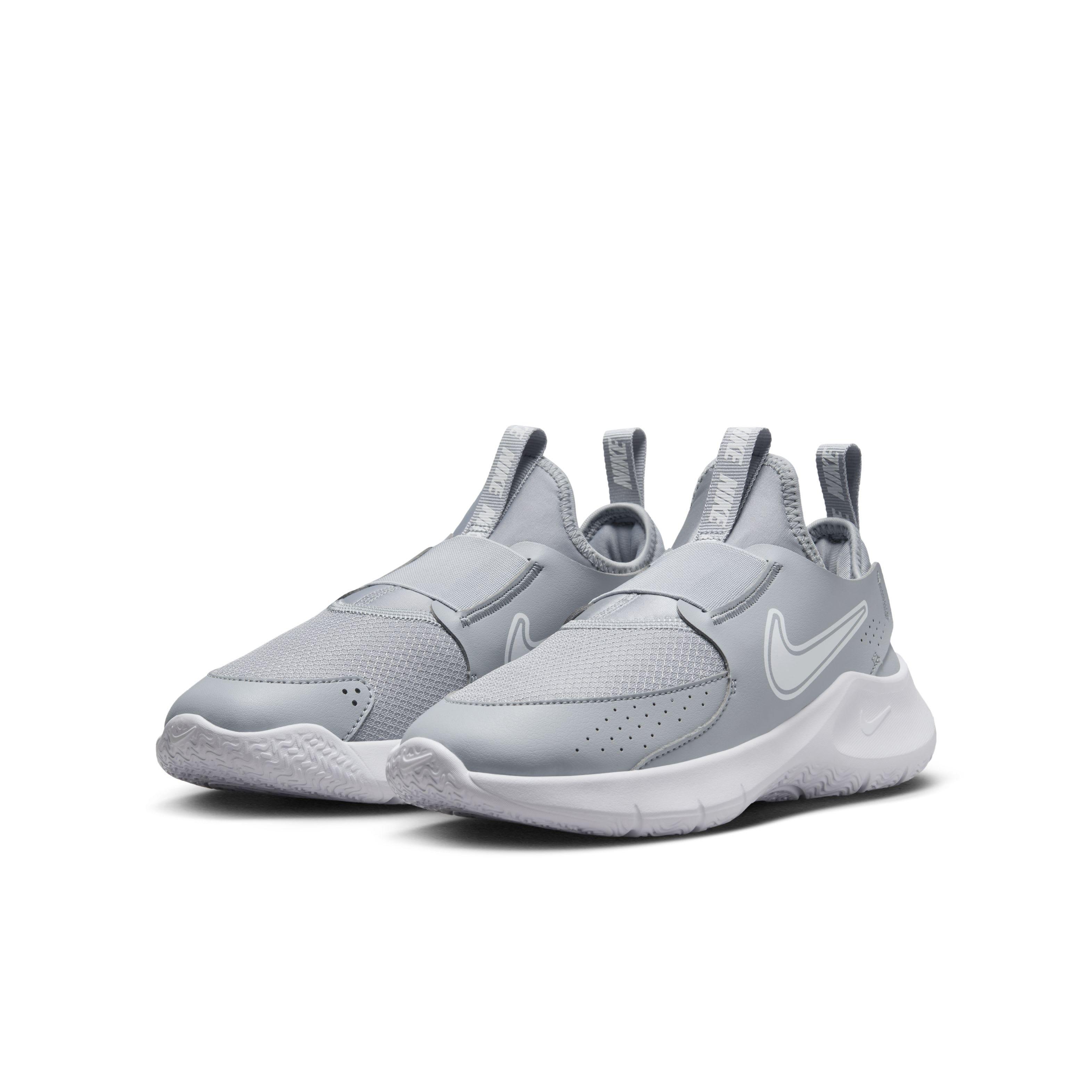 Nike Flex Runner 3 Grade School Boys' "Wolf Grey/White" Running Shoe