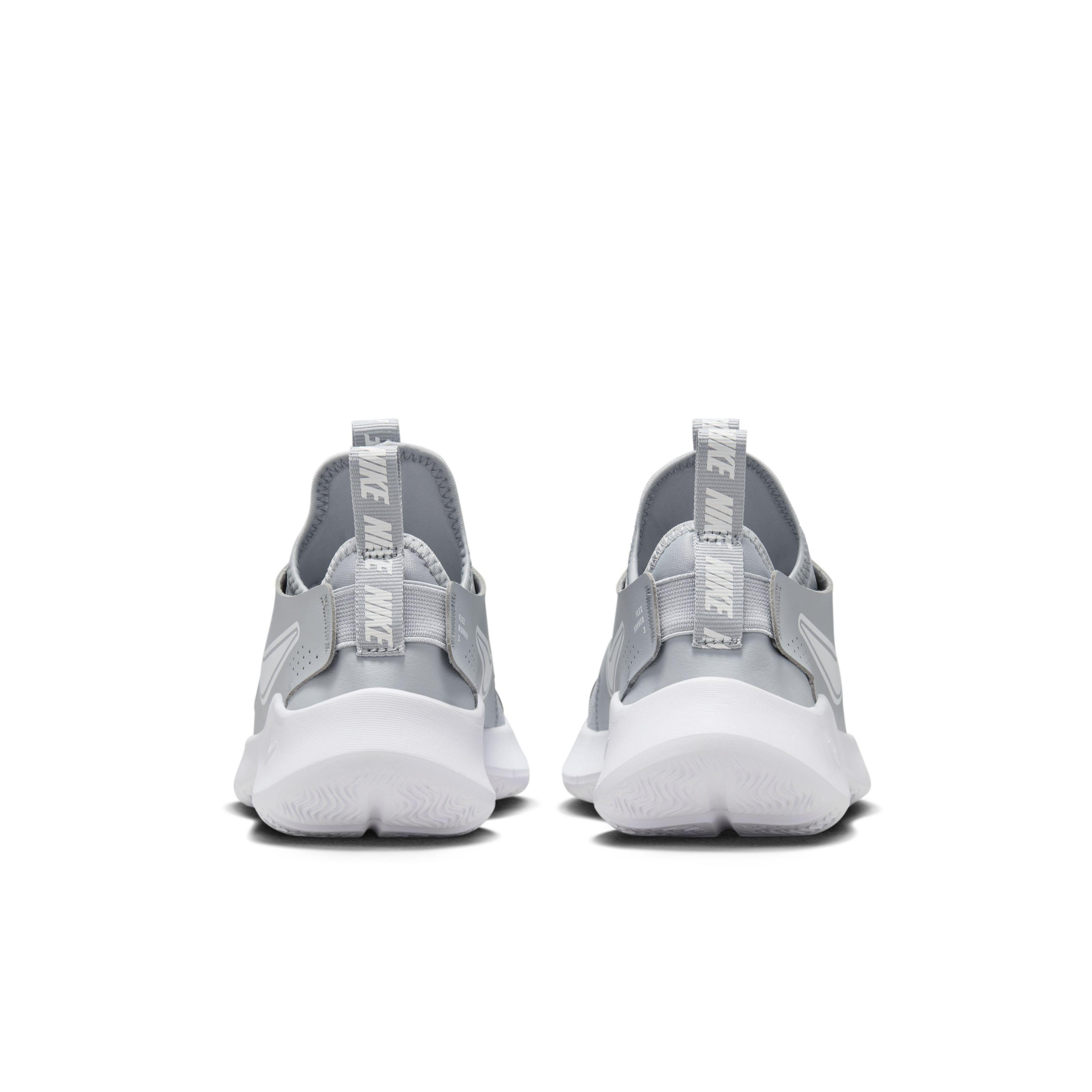 Nike Flex Runner 3 Grade School Boys' "Wolf Grey/White" Running Shoe