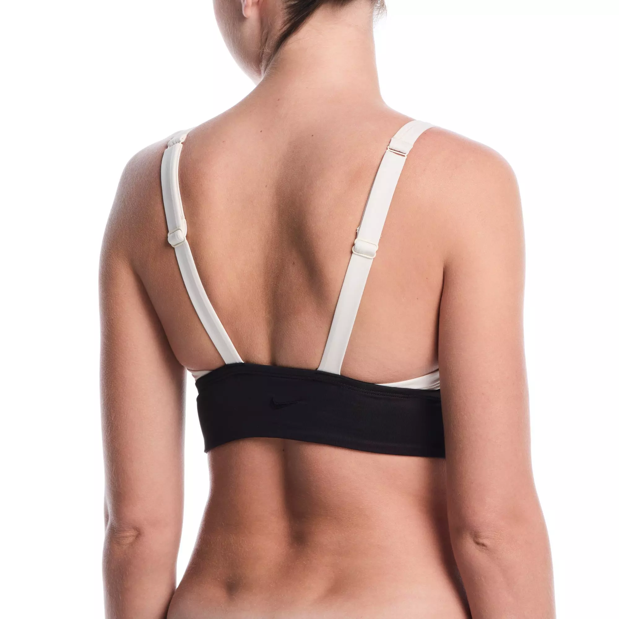 Nike Women's Swim Bold Color Block Midkini - BLACK