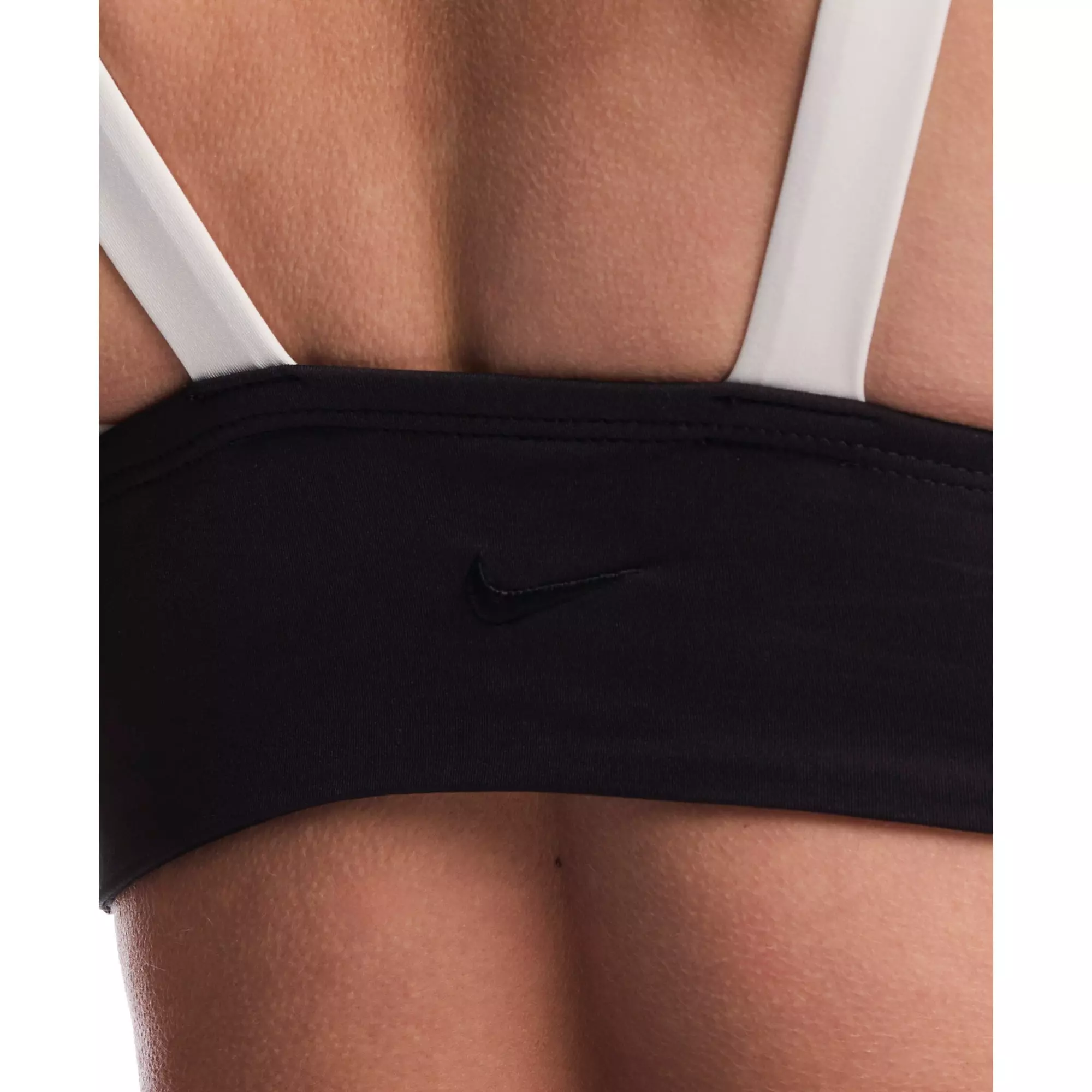 Nike Women's Swim Bold Color Block Midkini - BLACK