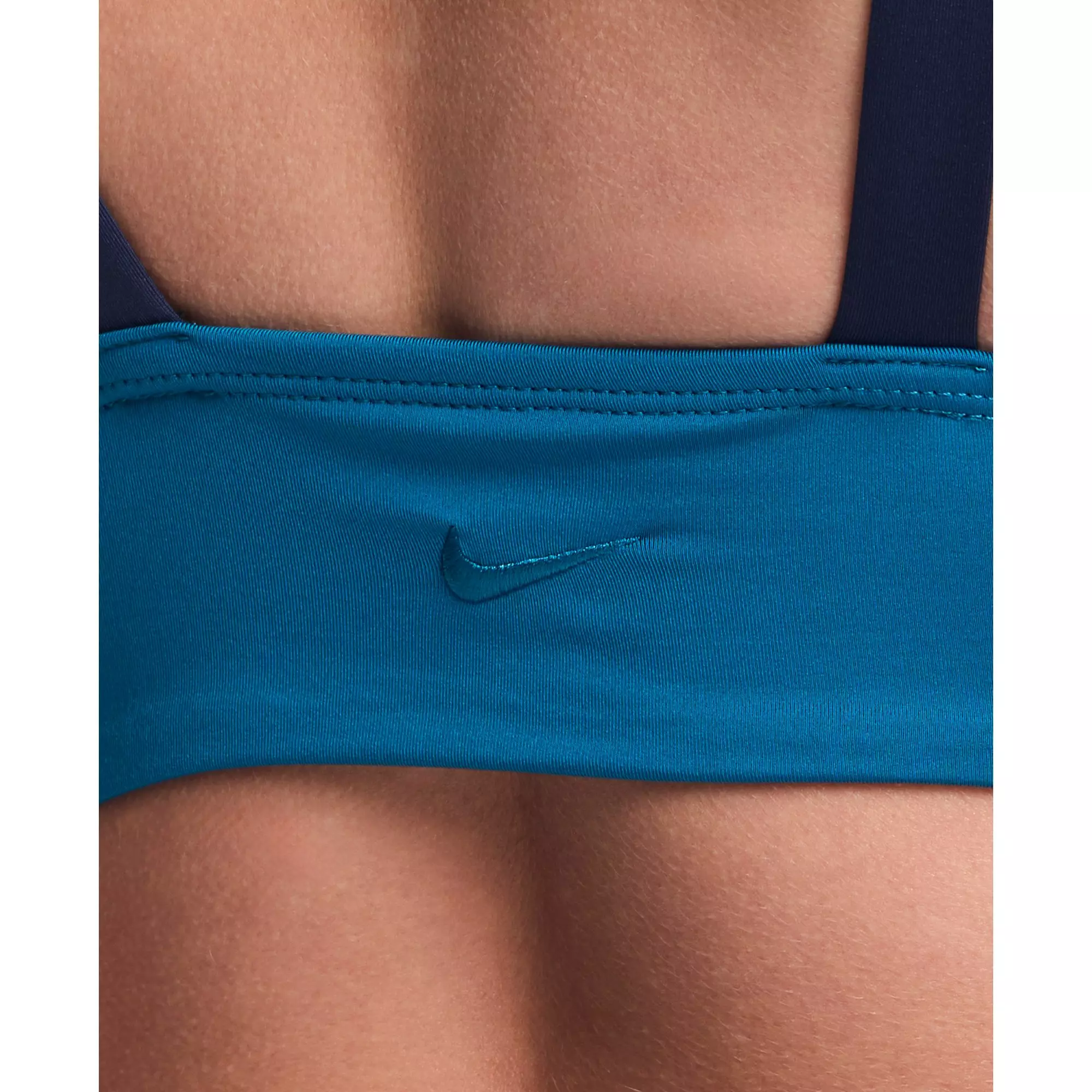 Nike Women's Swim Bold Color Block Midkini - BLUE