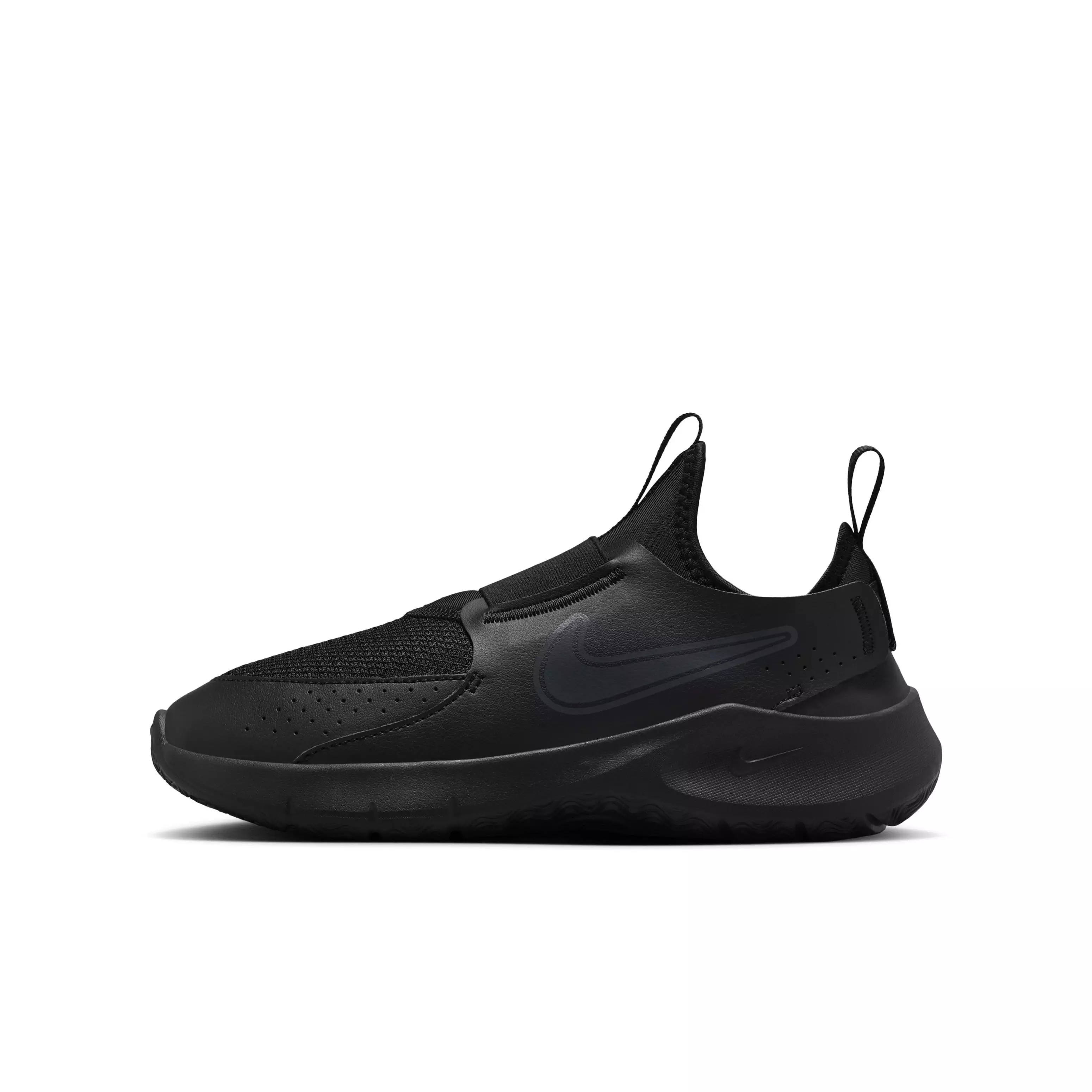Nike Flex Runner 3 "Black/Black/Anthracite" Grade School Boys' Running Shoe - BLACK/BLACK/ANTHRACITE