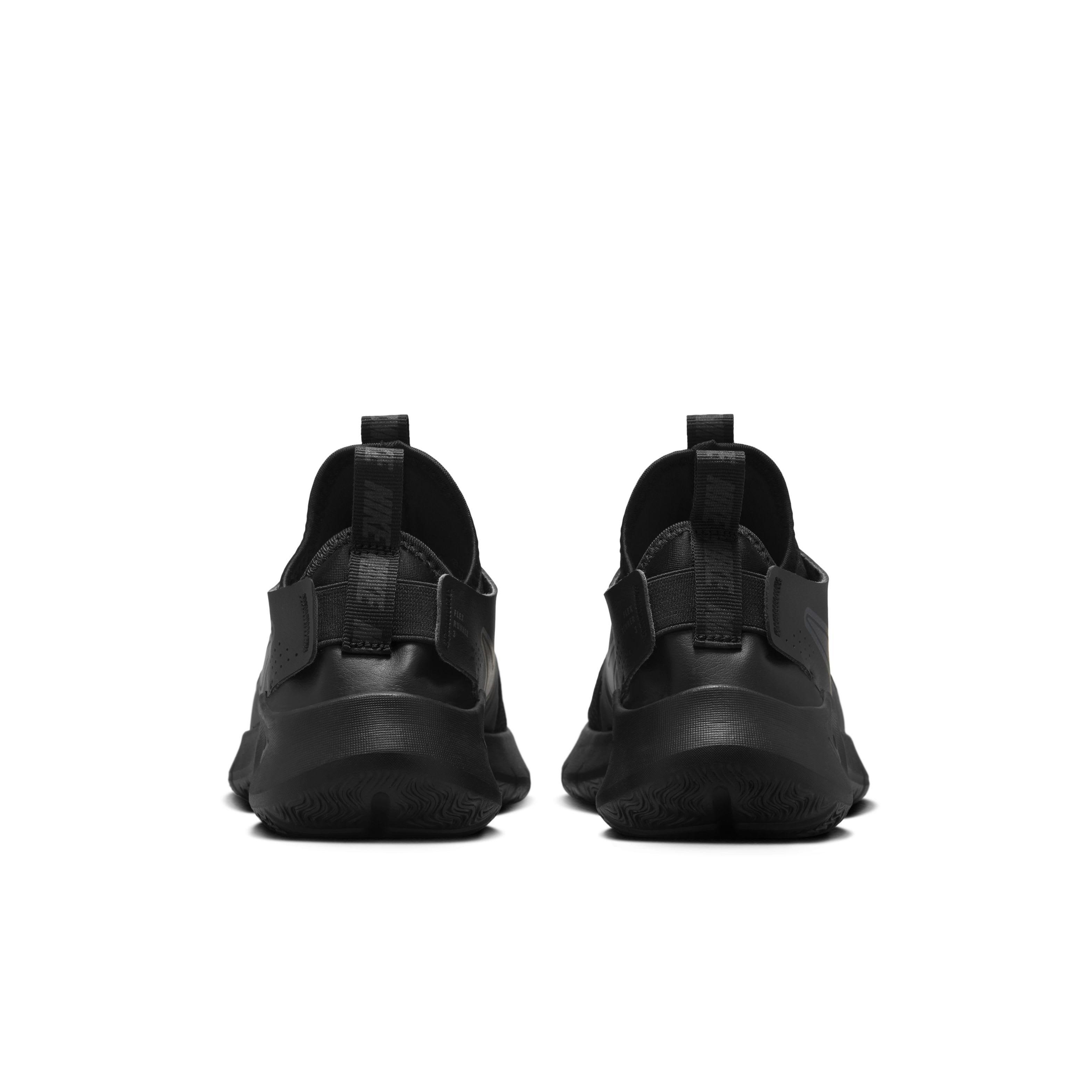 Nike Flex Runner 3 Grade School Boys' "Black/Black/Anthracite" Running Shoe