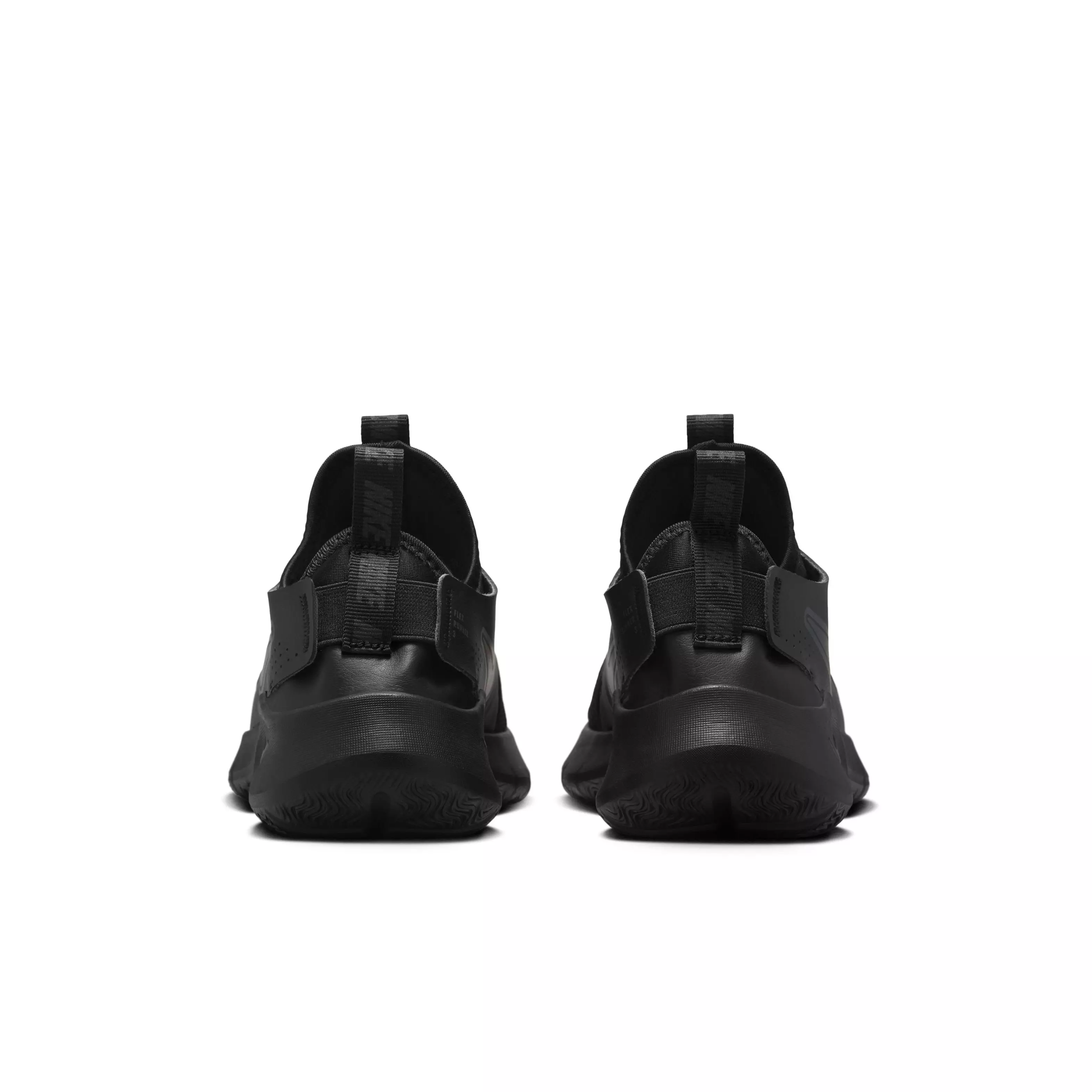 Nike Flex Runner 3 "Black/Black/Anthracite" Grade School Boys' Running Shoe - BLACK/BLACK/ANTHRACITE
