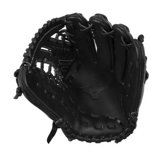 Mizuno GPS-71D Pro Select 12.75" Premium Outfielder Baseball Glove RHT - BLACK