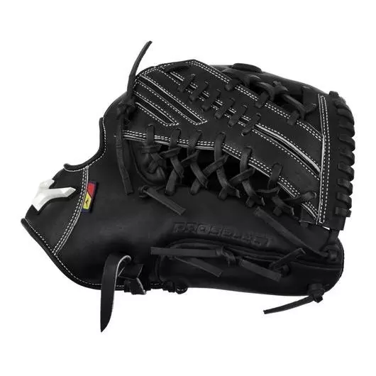 Mizuno GPS-71D Pro Select 12.75" Premium Outfielder Baseball Glove RHT - BLACK