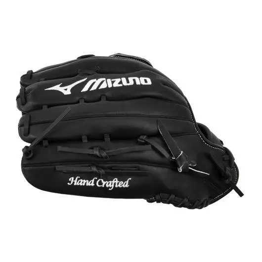 Mizuno GPS-71D Pro Select 12.75" Premium Outfielder Baseball Glove RHT - BLACK