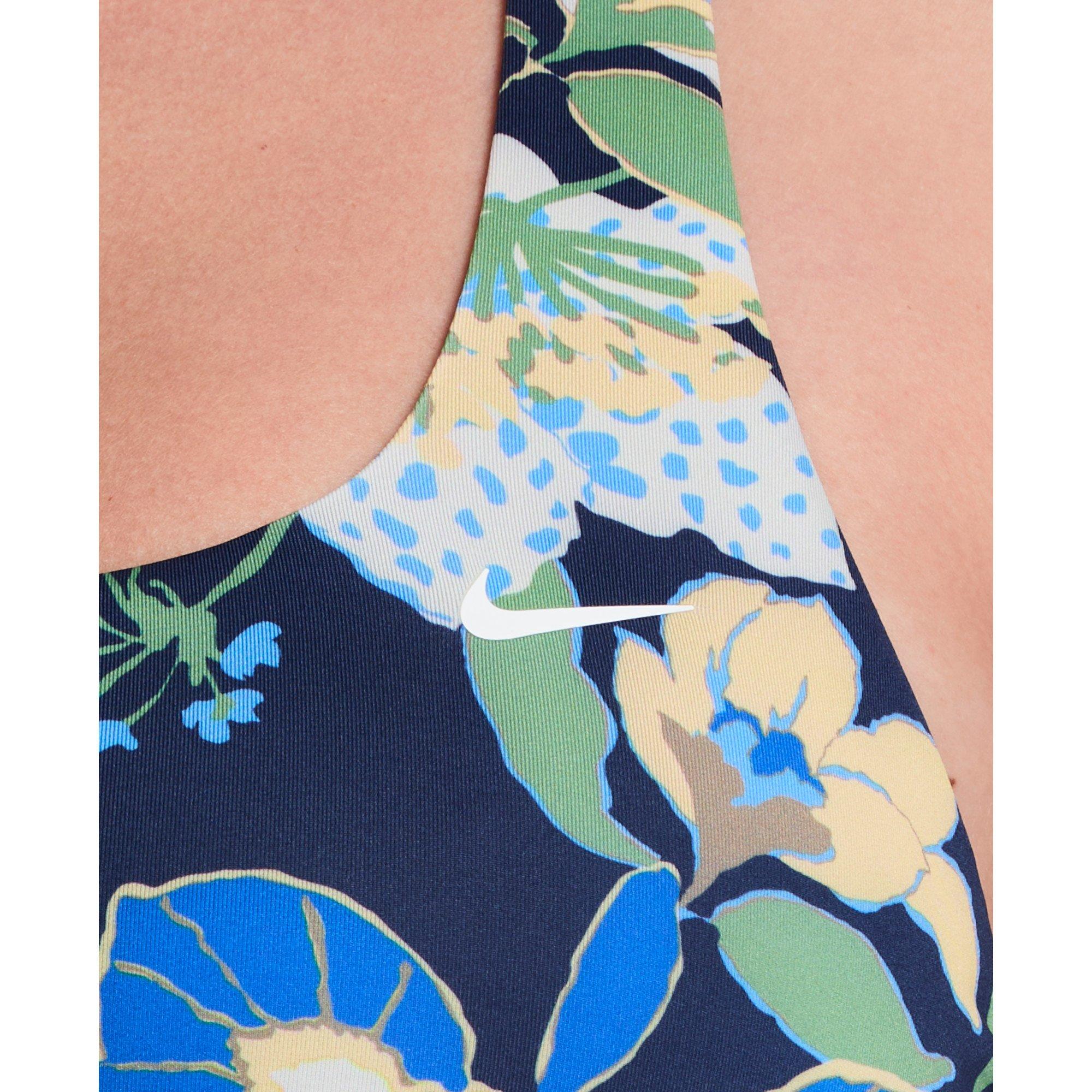 Nike Women's Swim Square Neck Tankini - NAVY Thumbnail View 3