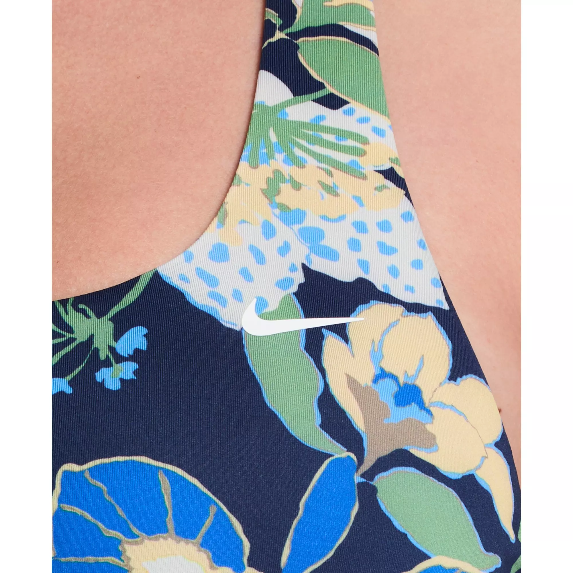 Nike Women's Swim Square Neck Tankini - NAVY