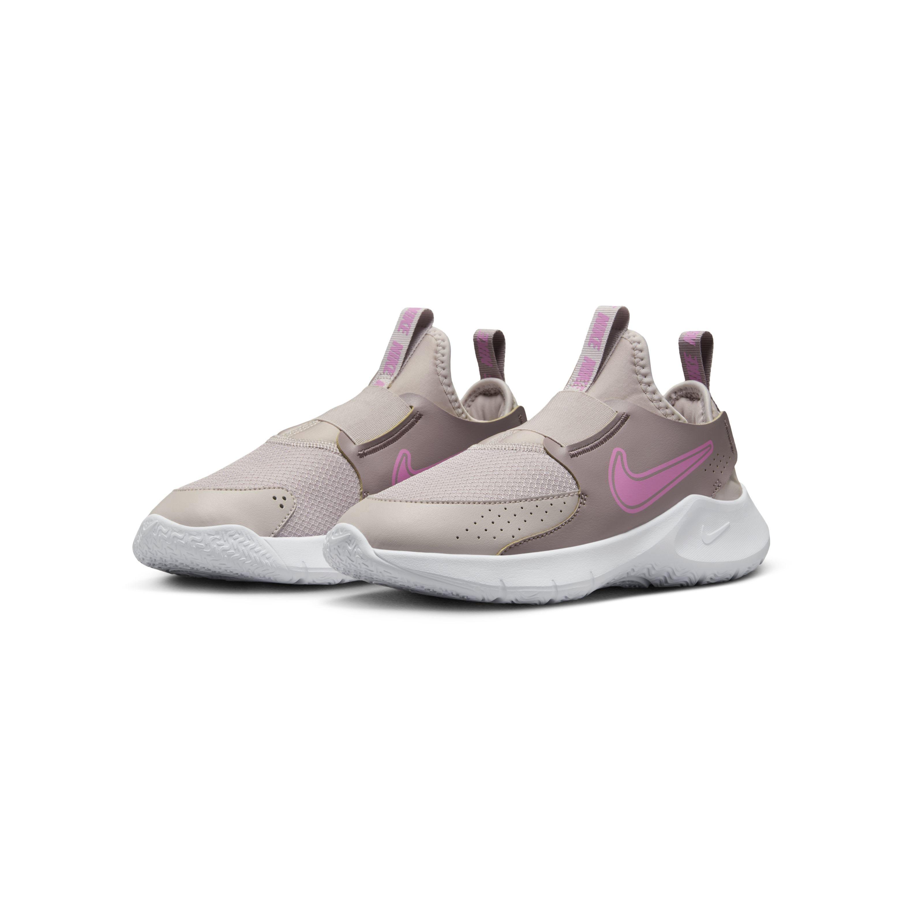 Nike Flex Runner 3 Grade School Girls' "Platinum Violet/Violet Ore/White/Playful Pink" Running Shoe
