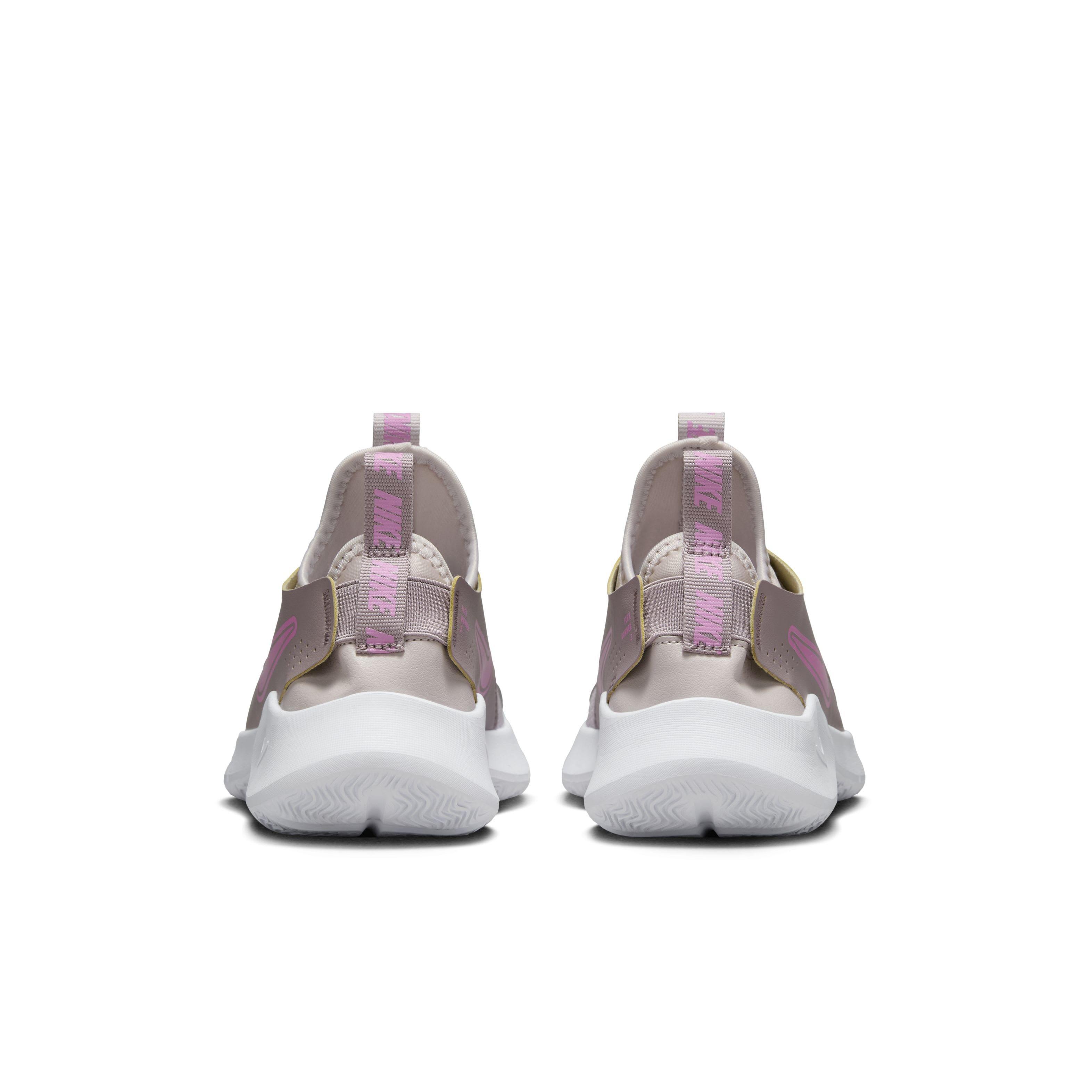 Nike Flex Runner 3 Grade School Girls' "Platinum Violet/Violet Ore/White/Playful Pink" Running Shoe