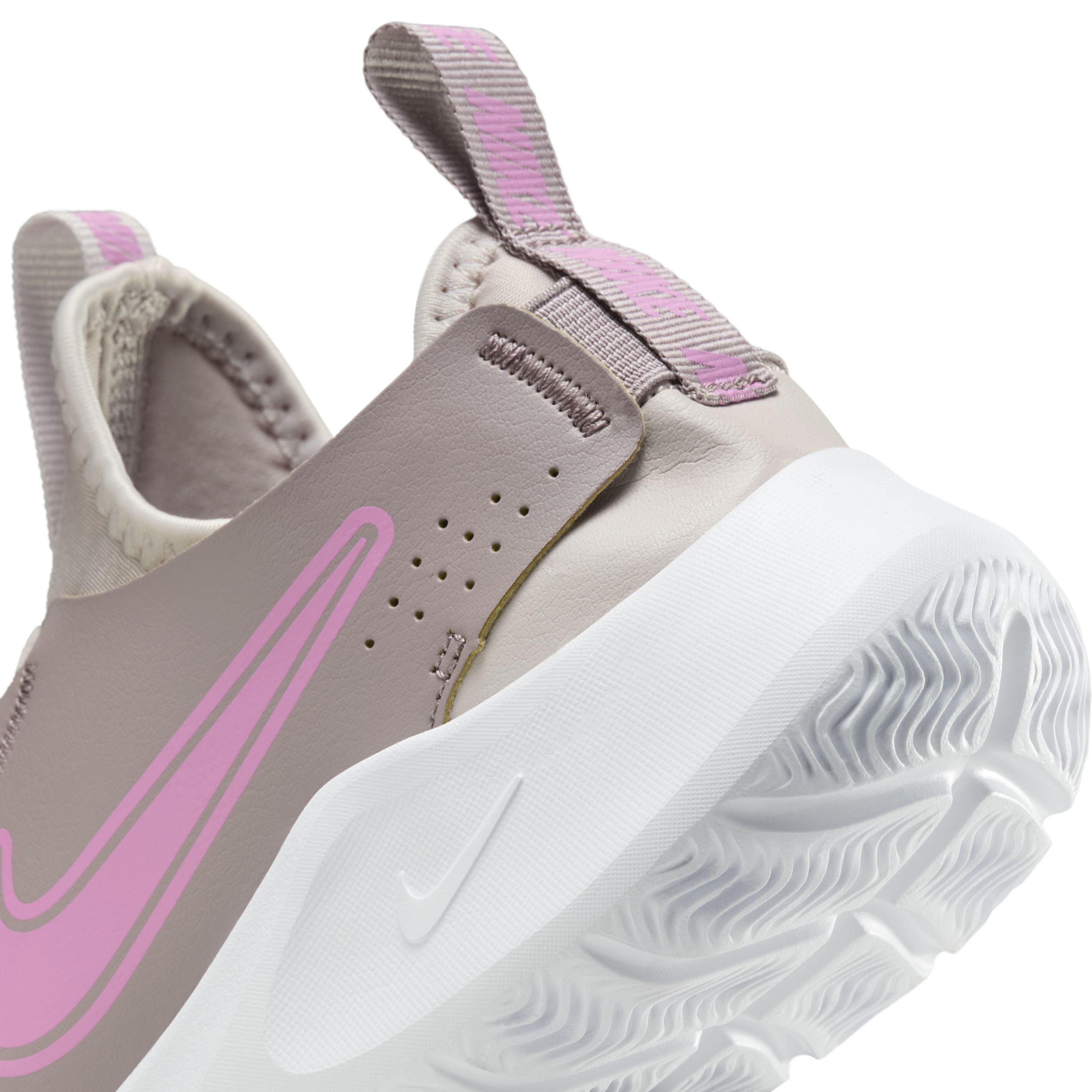 Nike Flex Runner 3 Grade School Girls' "Platinum Violet/Violet Ore/White/Playful Pink" Running Shoe