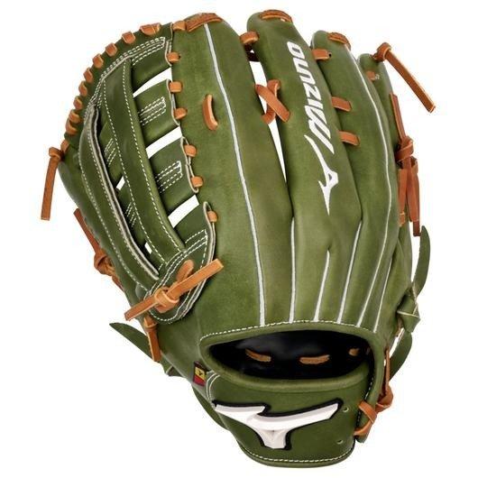 Mizuno GPS-72D Pro Select 12.75" Premium Outfielder Baseball Glove LHT - GREEN Thumbnail View 1