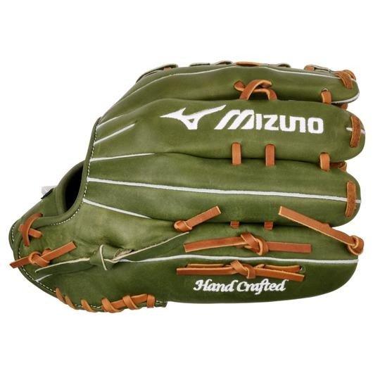 Mizuno GPS-72D Pro Select 12.75" Premium Outfielder Baseball Glove LHT - GREEN Thumbnail View 3