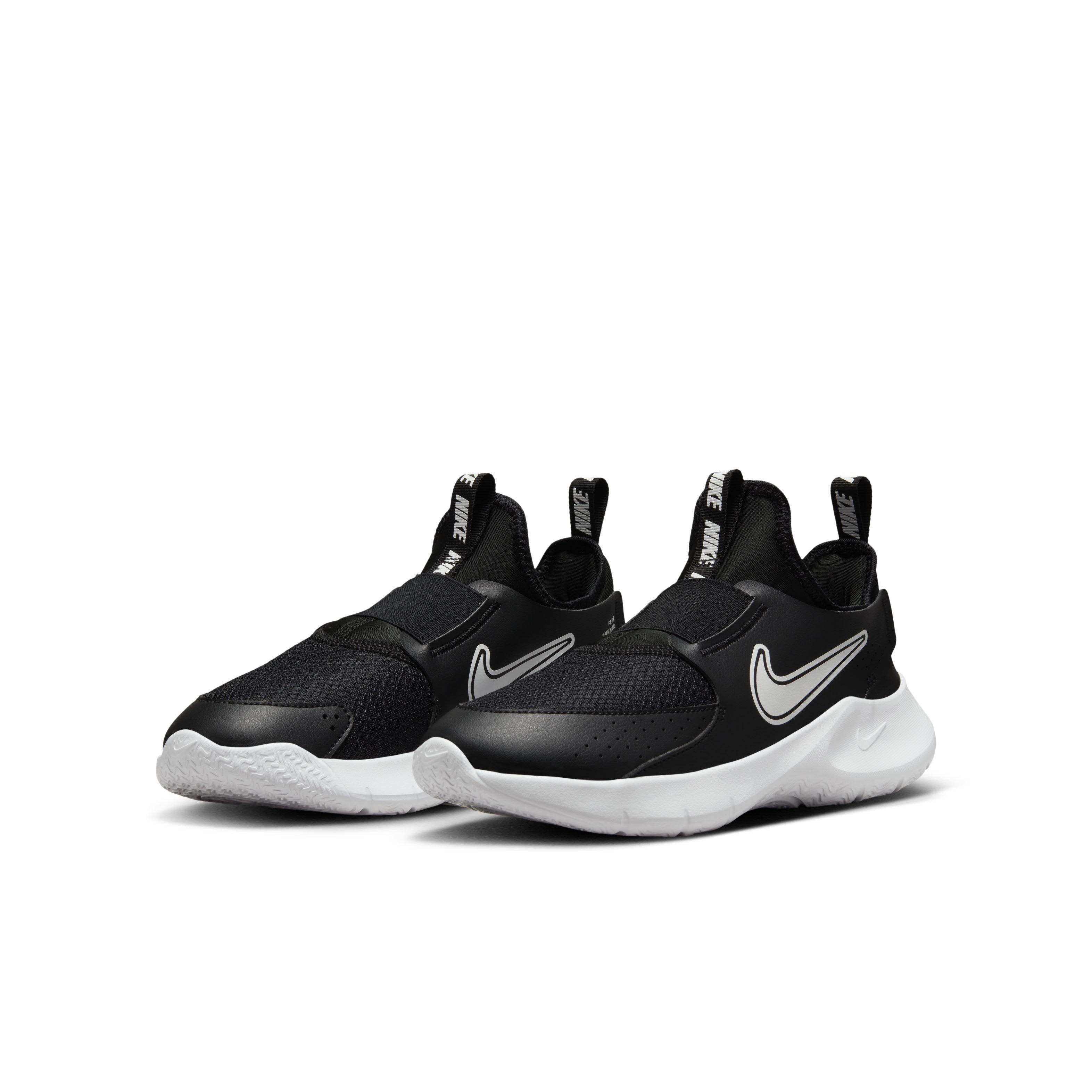 Nike Flex Runner 3 Grade School Boys' "Black/White" Running Shoe