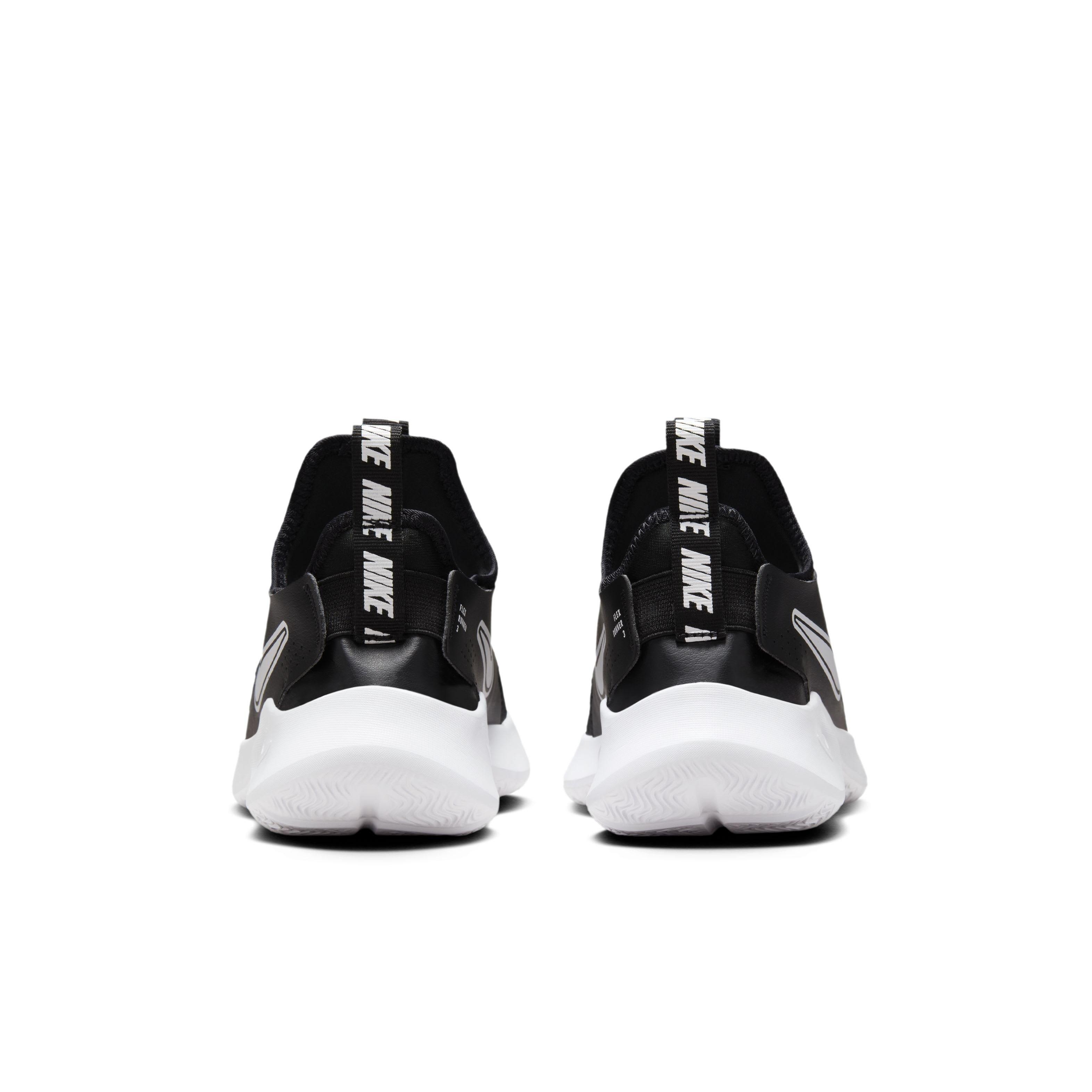 Nike Flex Runner 3 Grade School Boys' "Black/White" Running Shoe