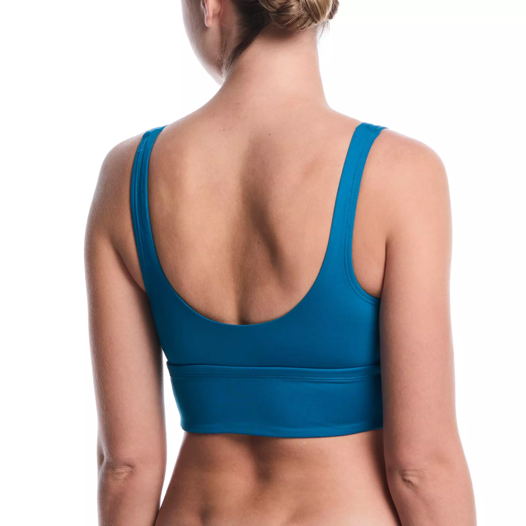Nike Women's Swim Scoop Neck Midkini - TEAL
