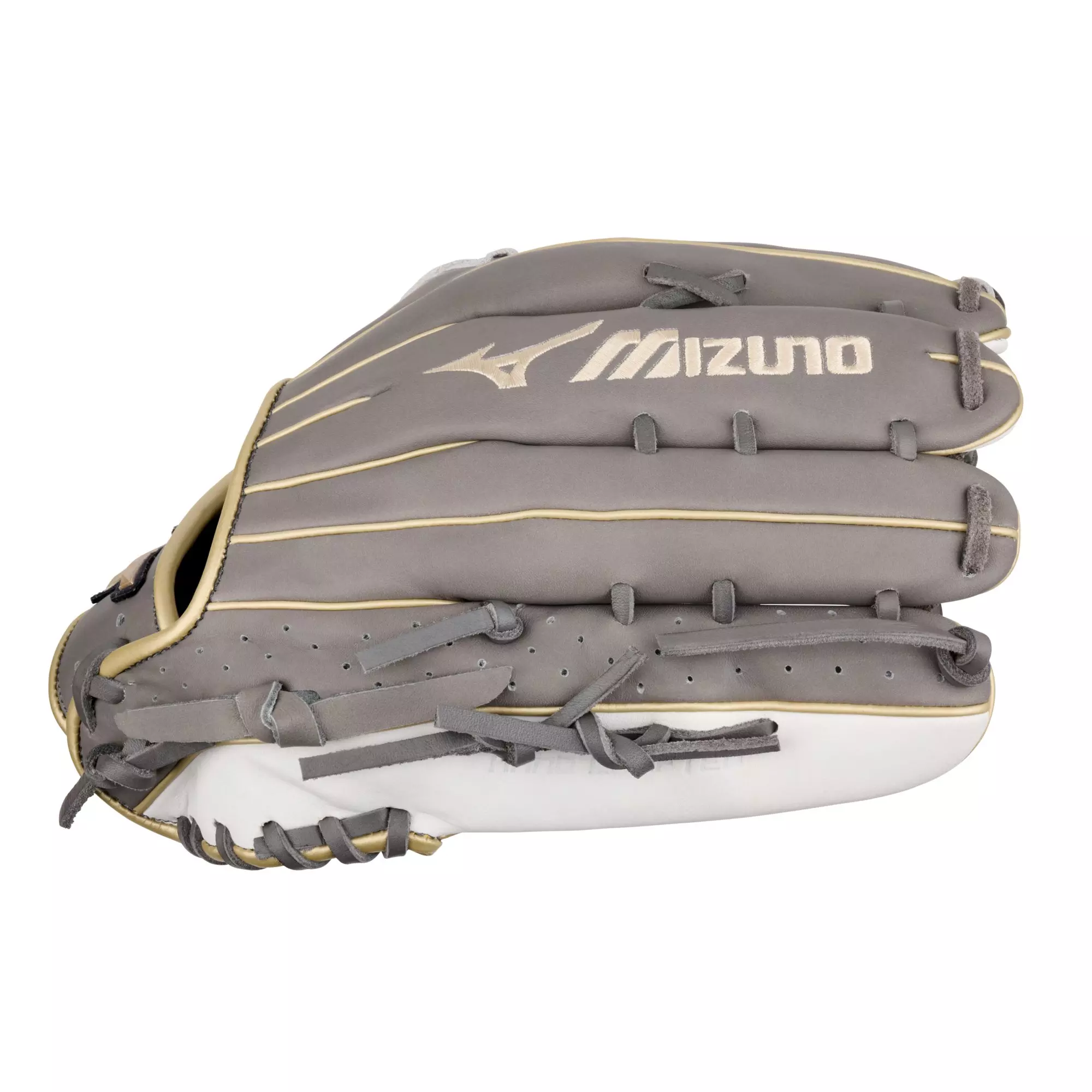 Mizuno MVP Prime GPE1276 12.75" Infield Baseball Glove LHT - GREY/WHITE