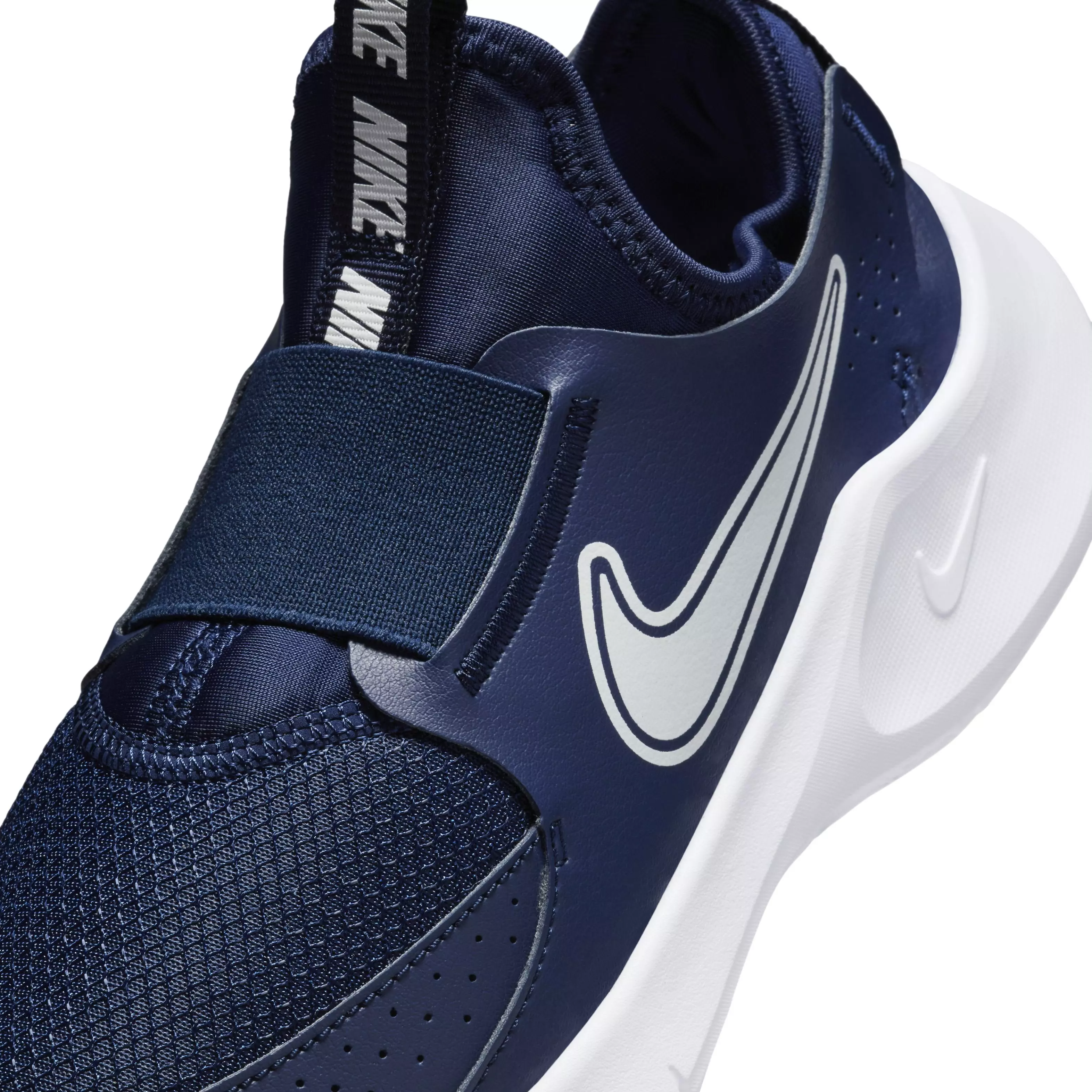 Nike Flex Runner 3 "Midnight Navy/White" Grade School Boys' Running Shoe - NAVY/WHITE