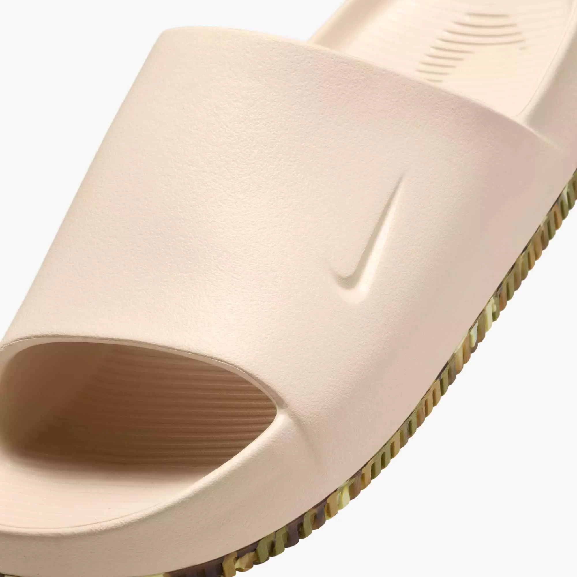 Nike Calm "Sanddrift/Light Khaki/Fauna Brown/Sanddrift" Men's Slide - SANDDRIFT/LT KHAKI/BROWN/SANDDRIFT