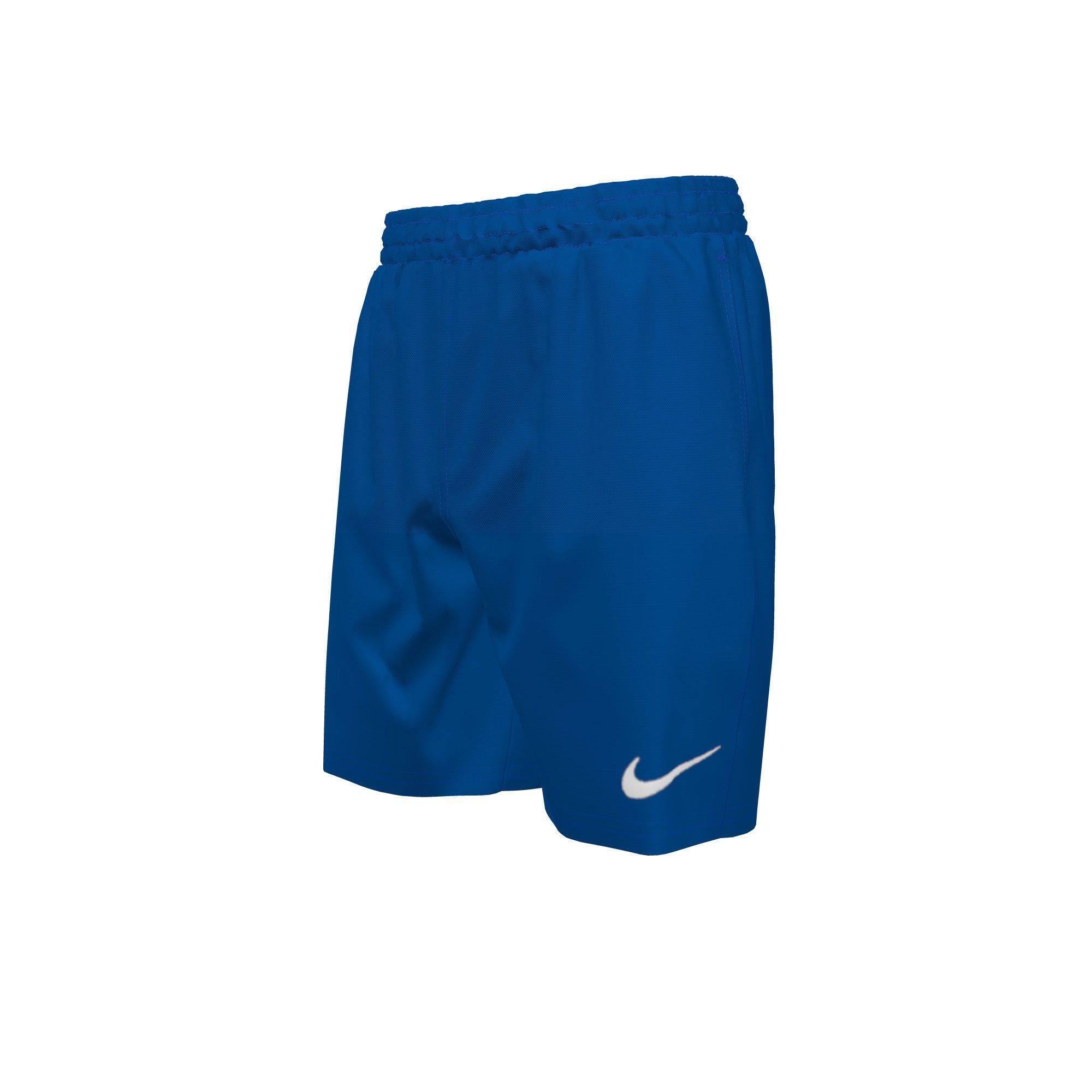 Nike Big Boys' Swim Breaker Essential 6" Brief-Lined Volley Swim Shorts - ROYAL Thumbnail View 3