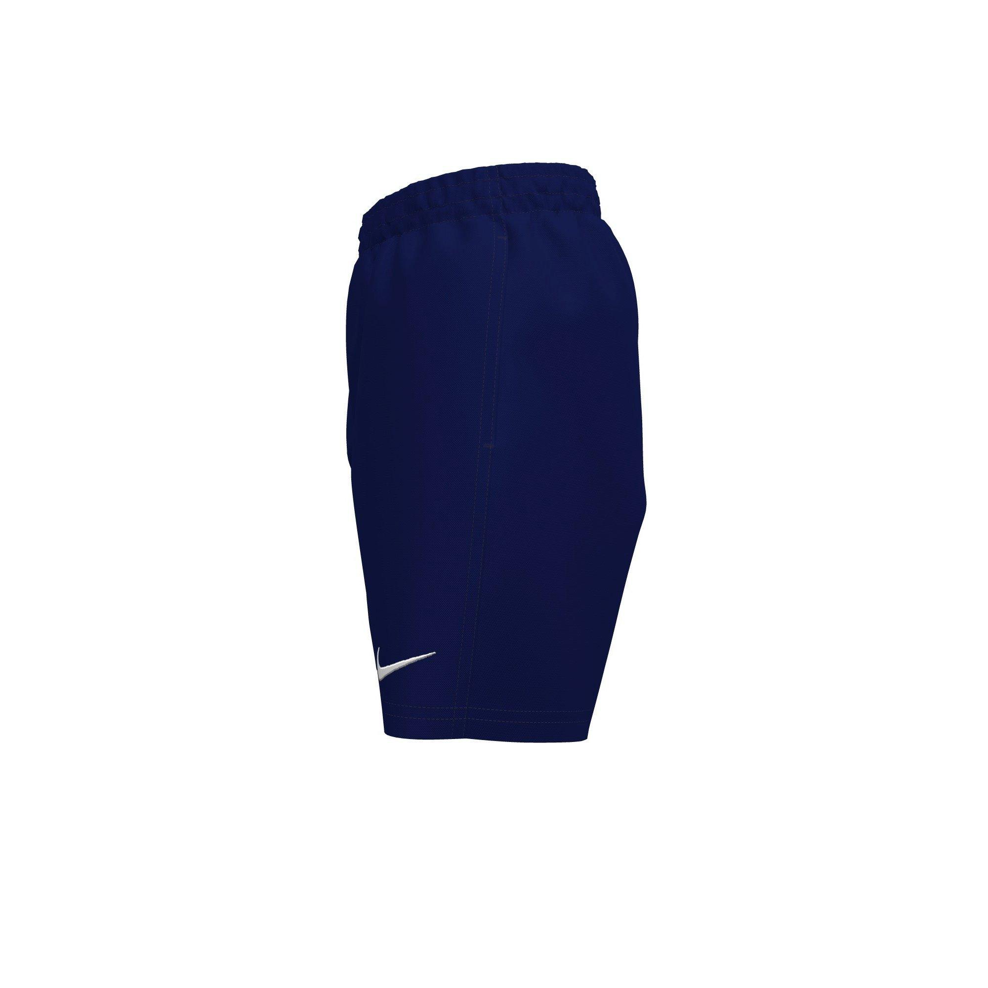 Nike Big Boys' Swim Breaker Essential 6" Brief-Lined Volley Swim Shorts - NAVY Thumbnail View 3