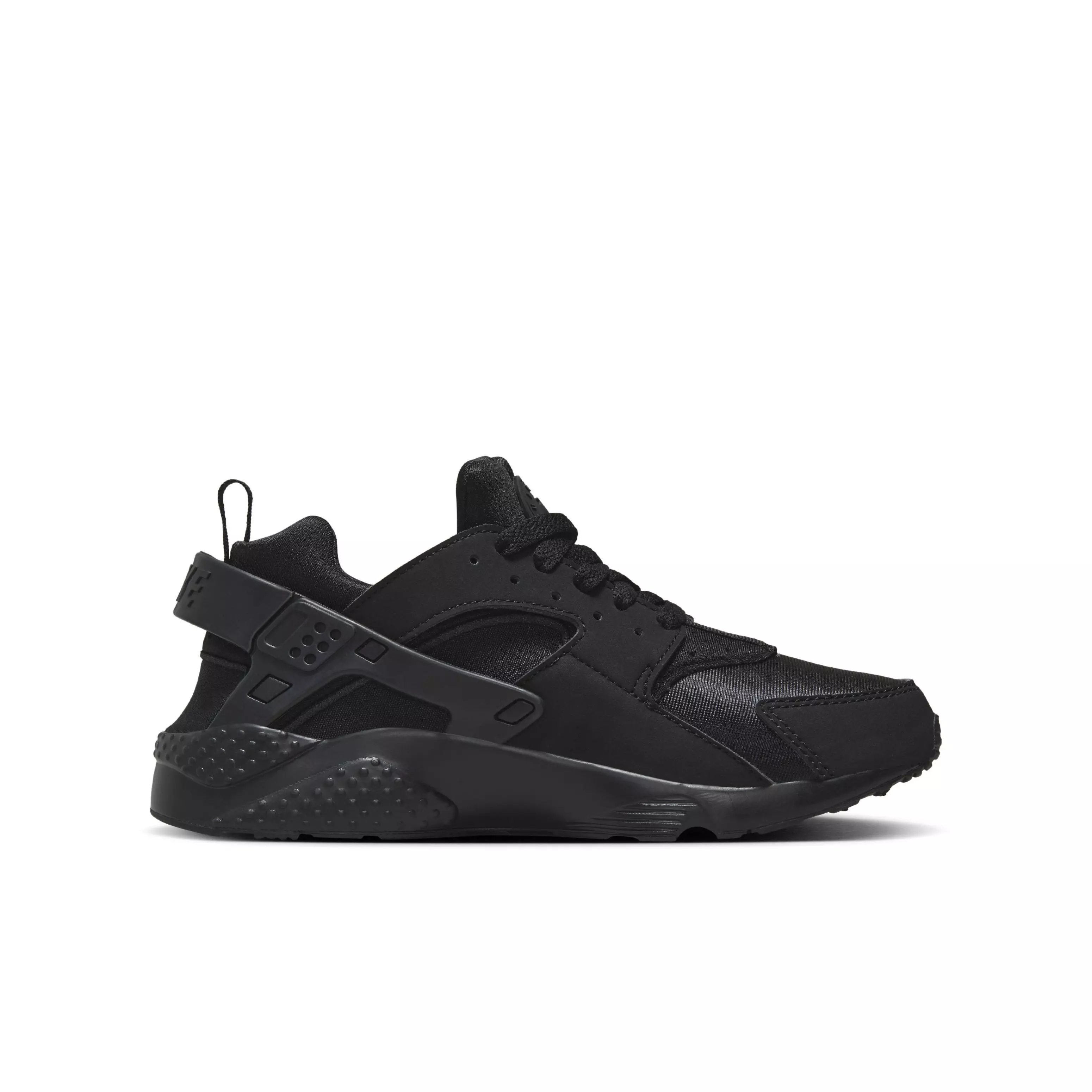 Nike Huarache Run 2.0 "Black/Anthracite/White/Black" Grade School Kids' Shoe - BLACK