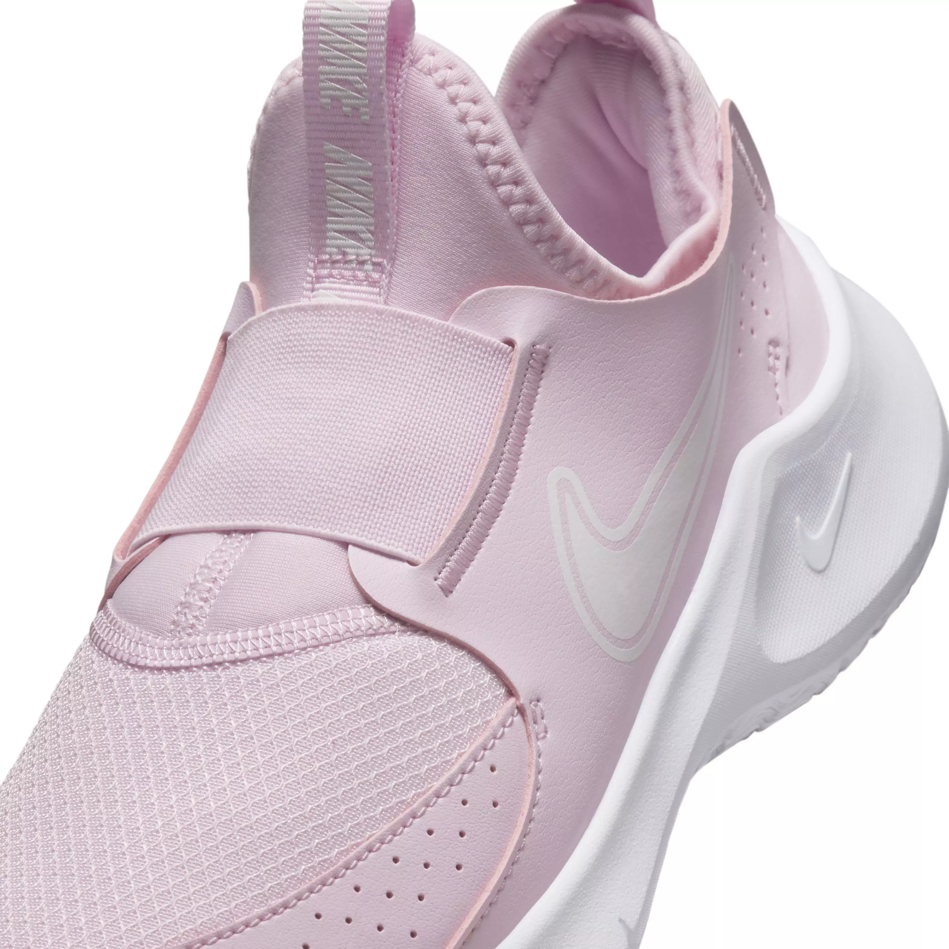 Nike Flex Runner 3 "Pink Foam/White" Grade School Girls' Running Shoe - PINK/WHITE