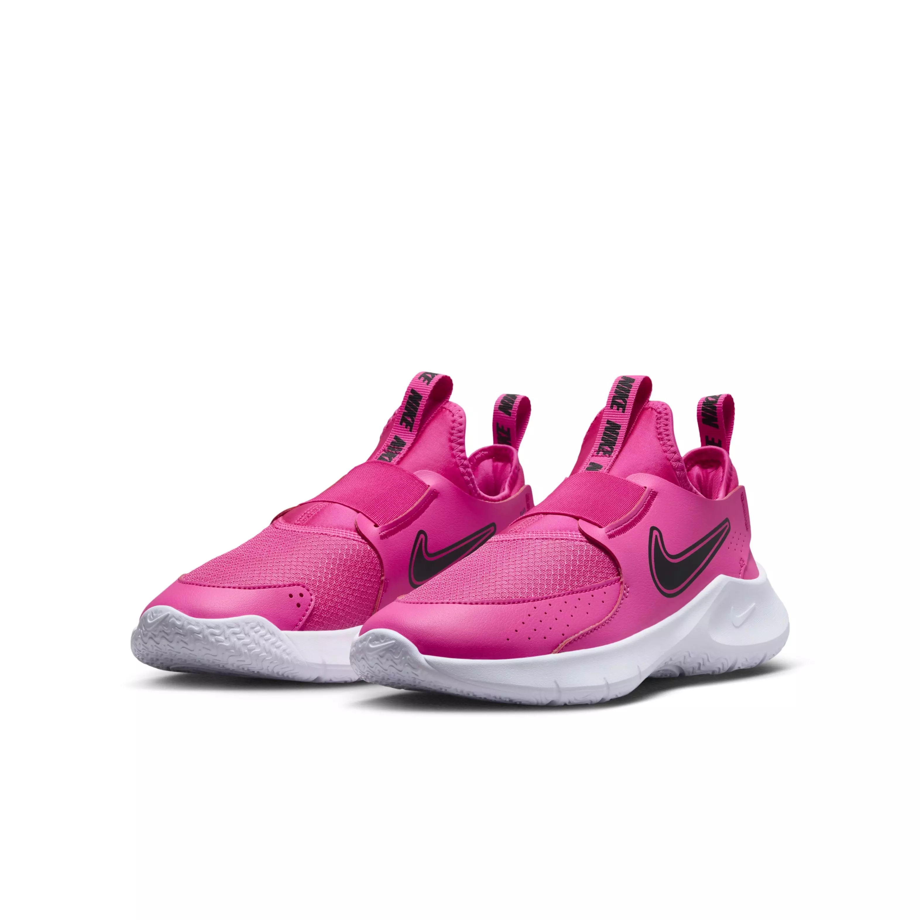 Nike Flex Runner 3 "Laser Fuchsia/Black" Grade School Girls' Running Shoe - FUCHSIA/BLACK