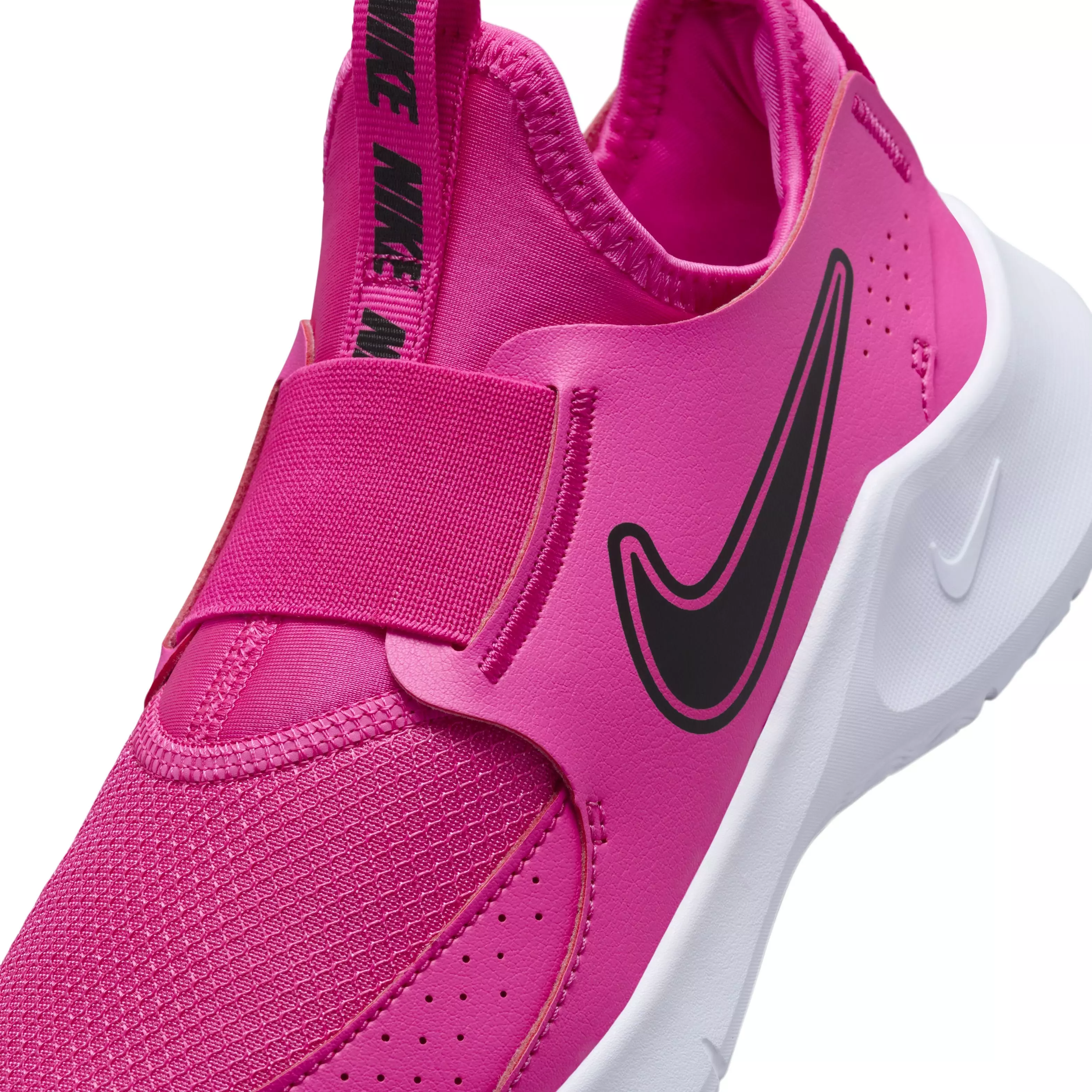 Nike Flex Runner 3 "Laser Fuchsia/Black" Grade School Girls' Running Shoe - FUCHSIA/BLACK