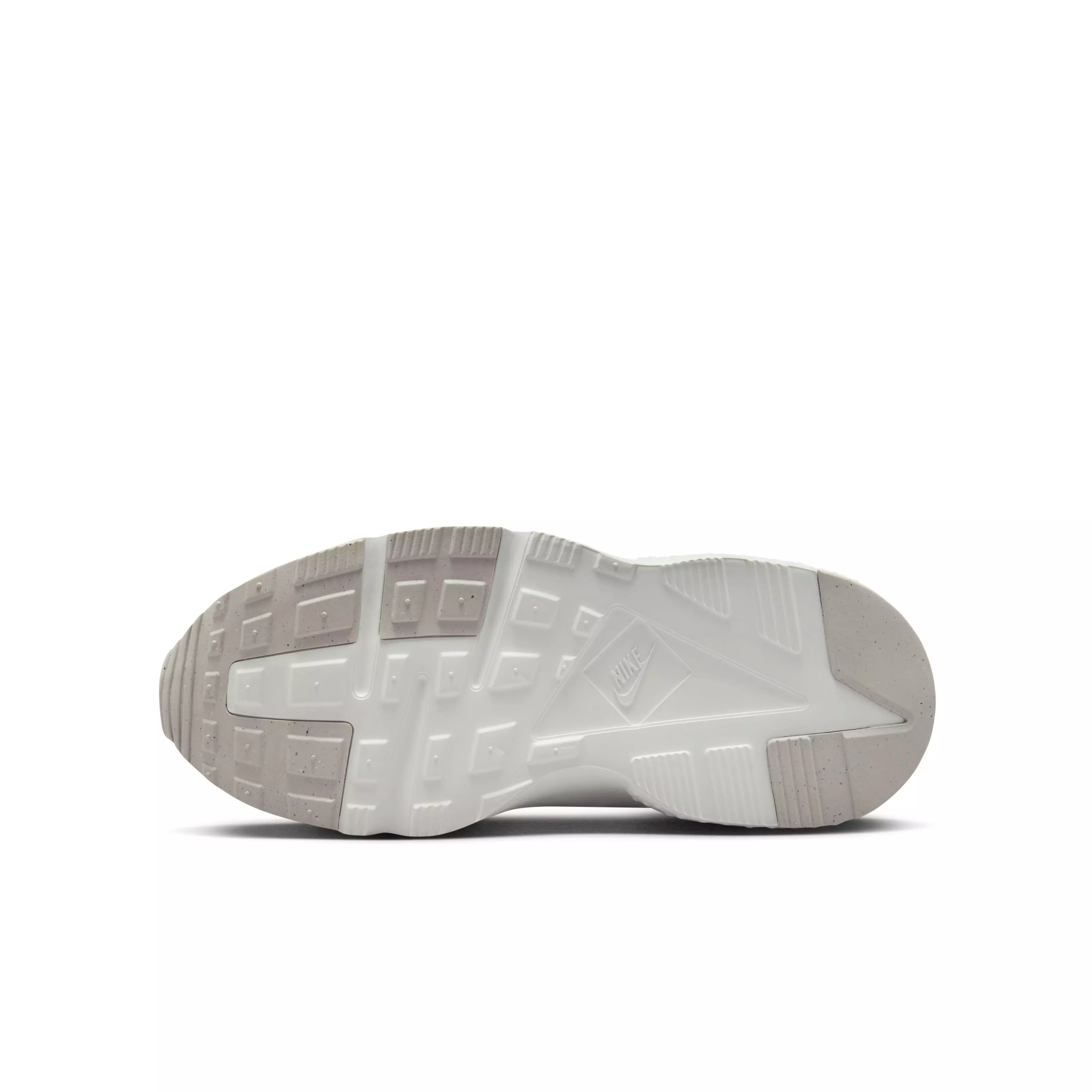 Nike Huarache Run 2.0 "Sea Glass/Light Iron Ore/White/Lime Blast" Grade School Girls' Shoe - GREEN/GREY/WHITE