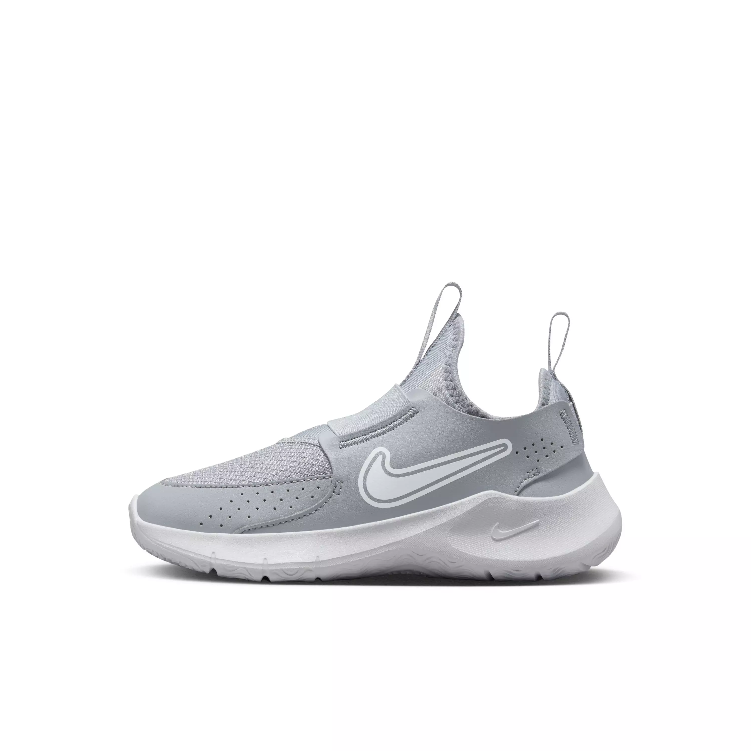 Nike Flex Runner 3 "Wolf Grey/White" Preschool Boys' Running Shoe - GREY/WHITE