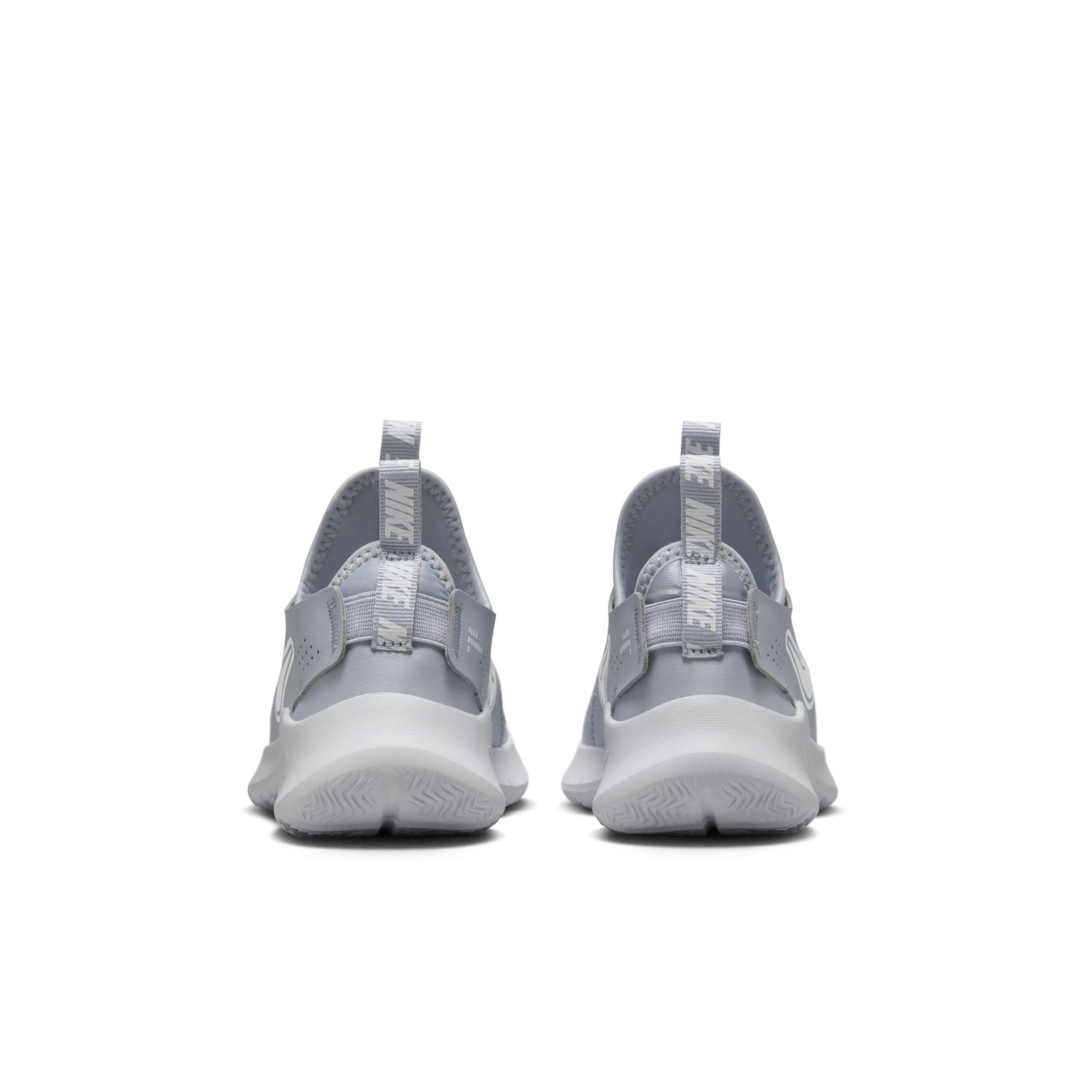 Nike Flex Runner 3 Preschool Boys' "Wolf Grey/White" Running Shoe