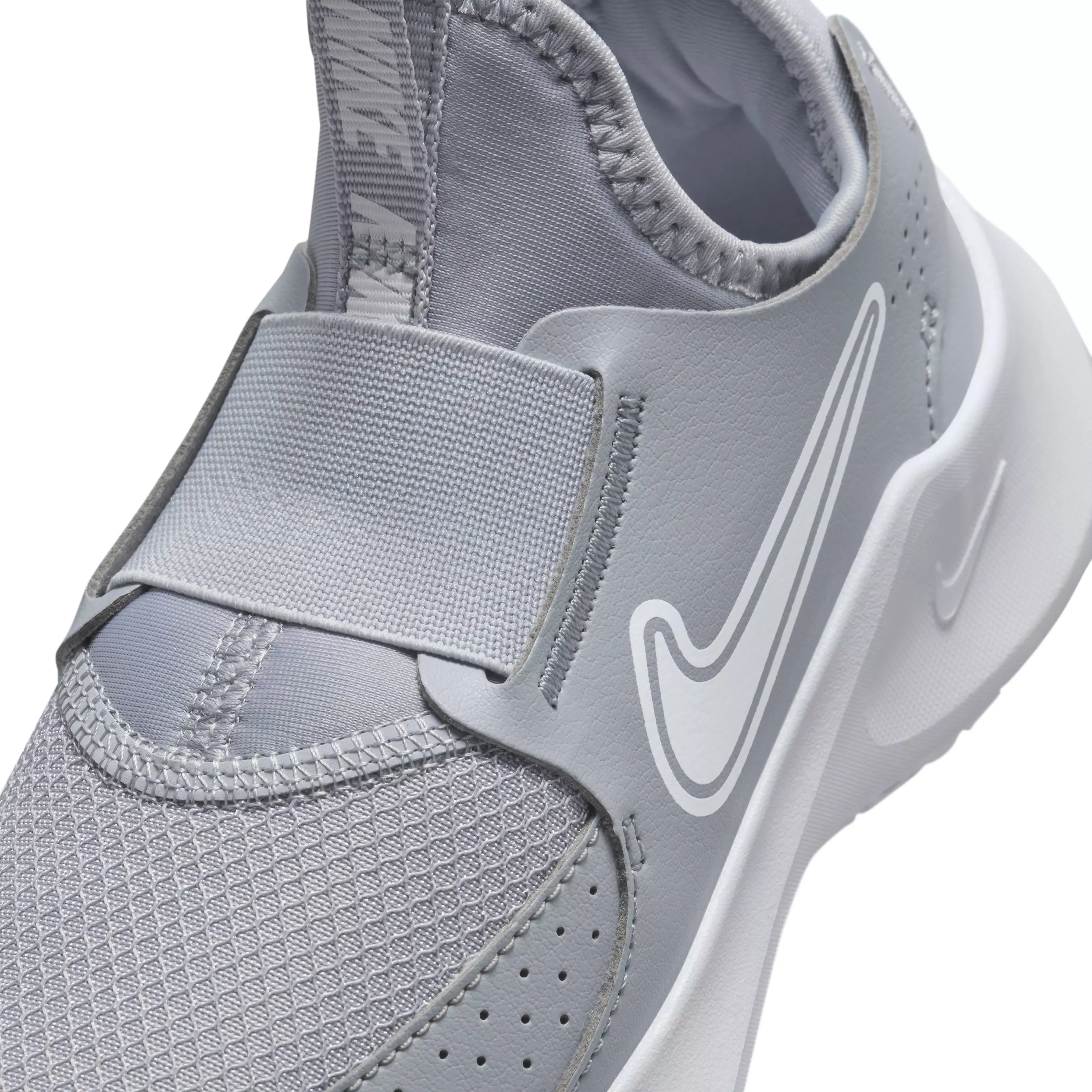 Nike Flex Runner 3 "Wolf Grey/White" Preschool Boys' Running Shoe - GREY/WHITE