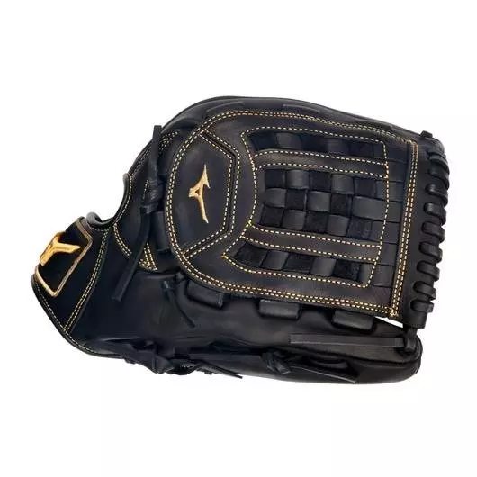 Mizuno MVP Prime 12" Pitcher/Outfield Baseball Glove RHT - BLACK/TAN