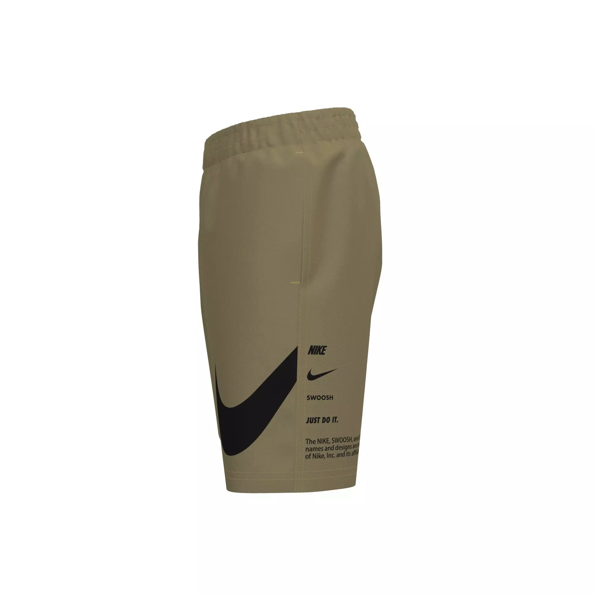 Nike Big Boys' Swim Breaker Specs 7" Brief-Lined Volley Swim Shorts - BEIGE