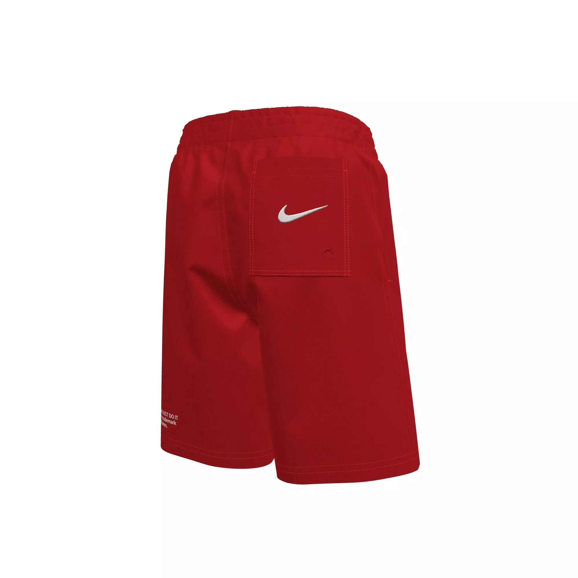 Nike Big Boys' Swim Breaker Specs 7" Brief-Lined Volley Swim Shorts - RED