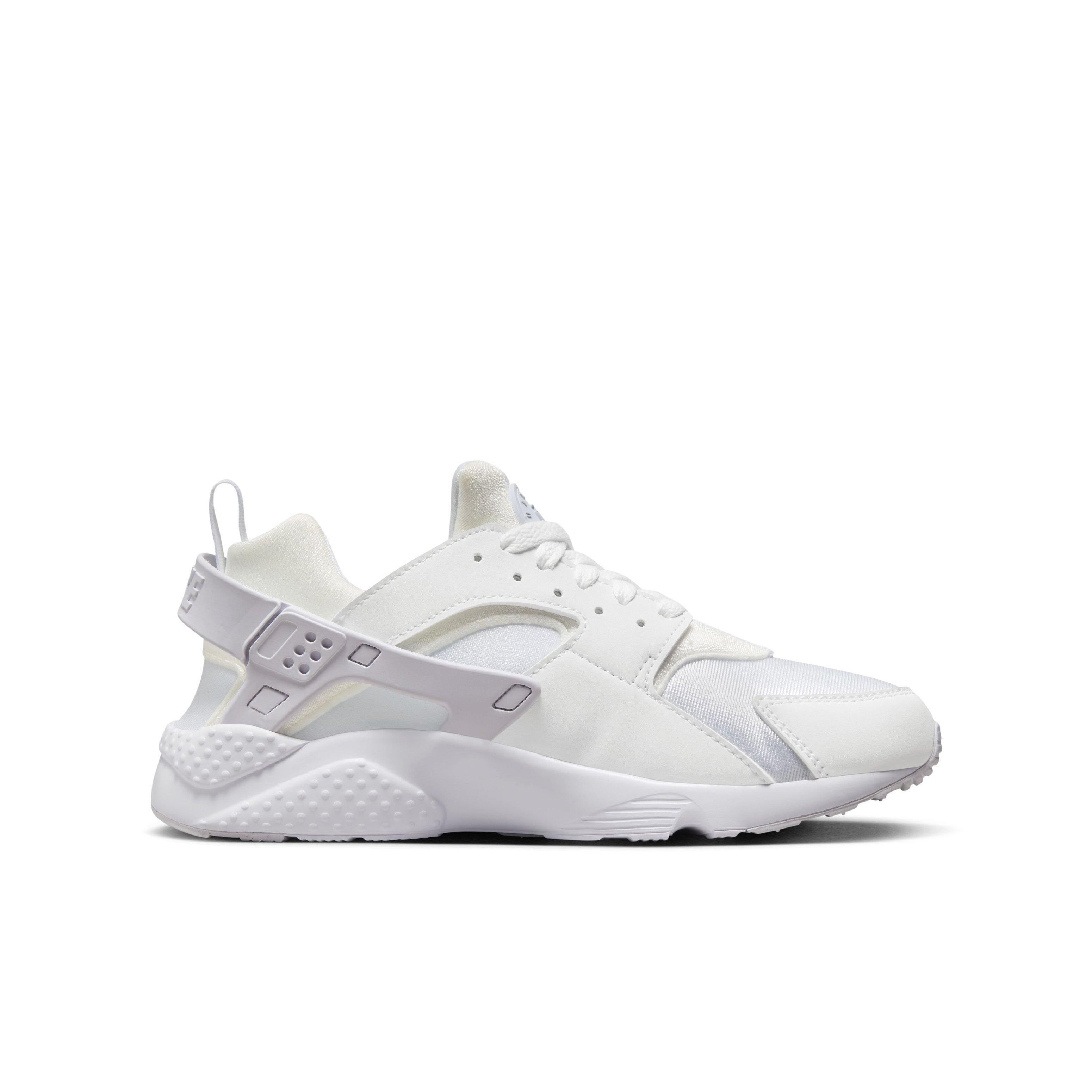 Nike Huarache Run 2.0 "White/Pure Platinum" Grade School Kids' Shoe - WHITE/PLATIUM Thumbnail View 1