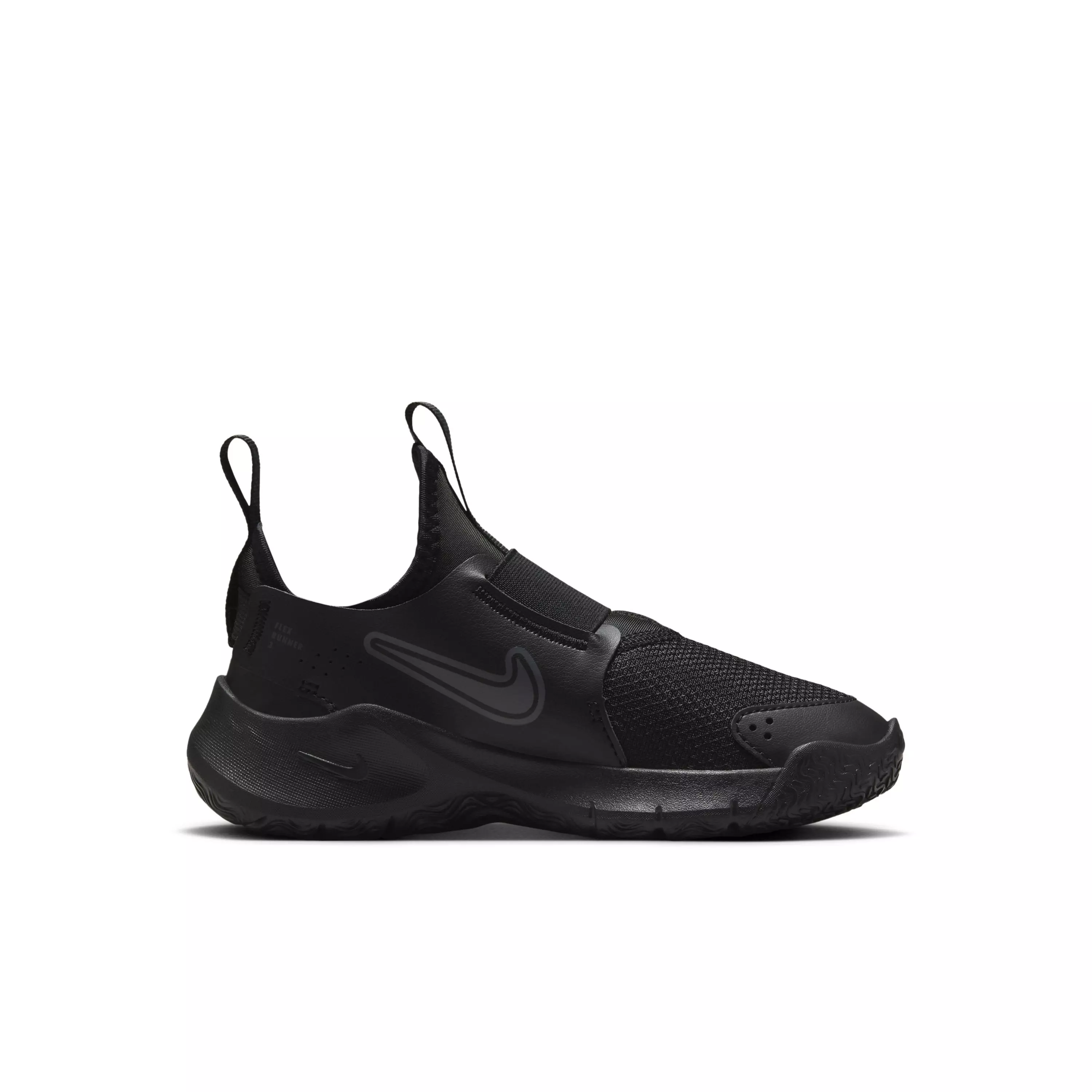 Nike Flex Runner 3 "Black/Black/Anthracite" Preschool Boys' Running Shoe - BLACK/BLACK/ANTHRACITE