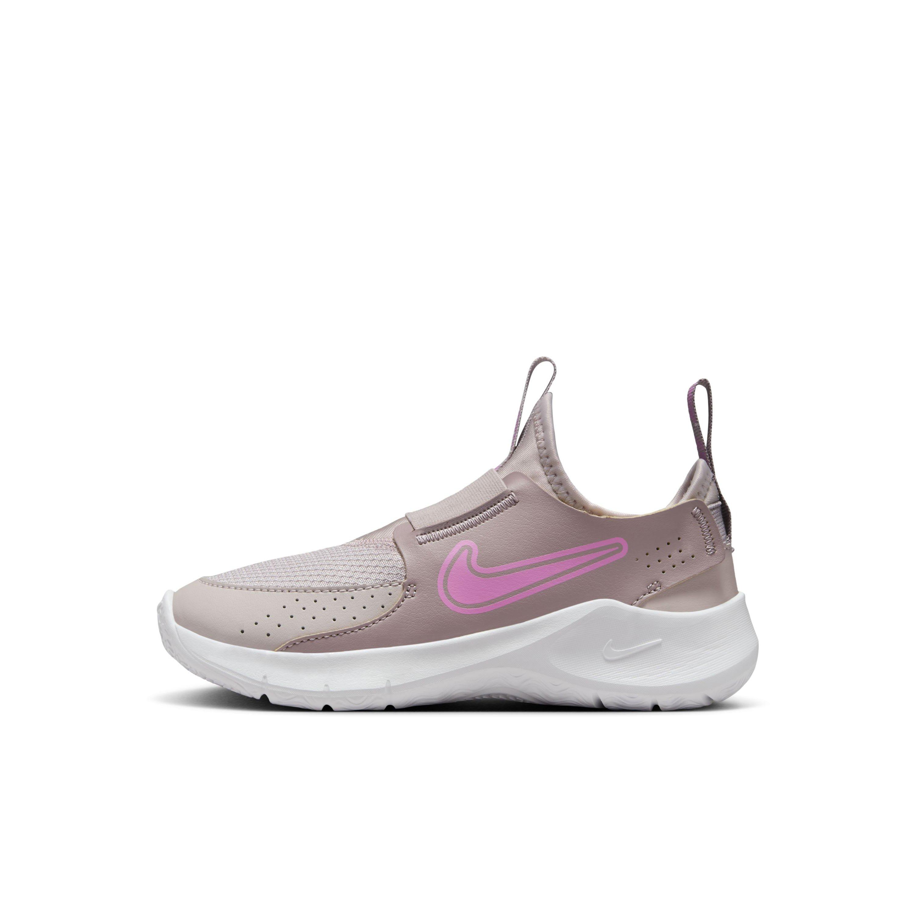 Nike Flex Runner 3 Preschool Girls' "Platinum Violet/Violet Ore/White/Playful Pink" Running Shoe